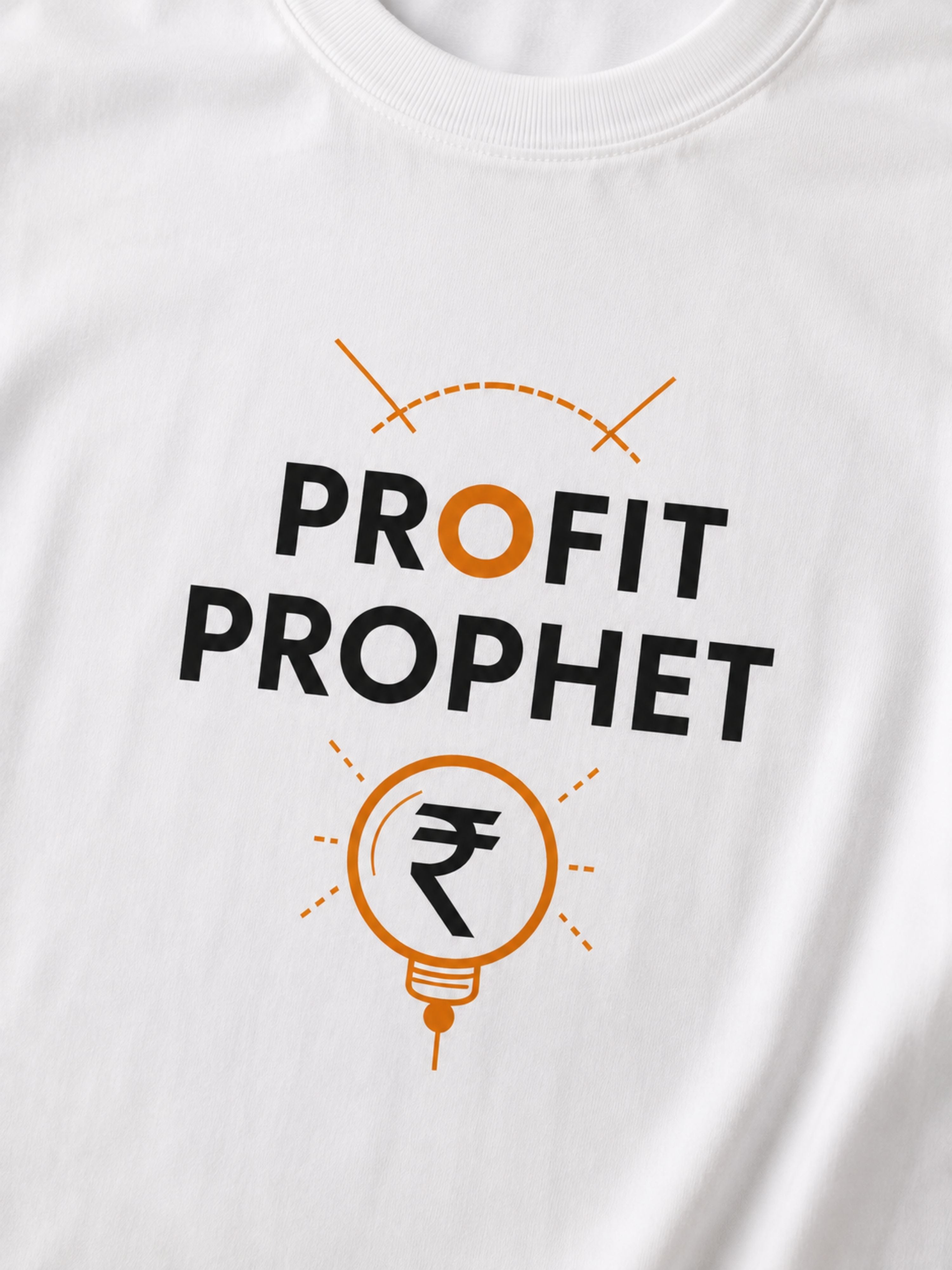 Chartered Accountant | Profit Prophet | Oversized Printed T Shirt For Men