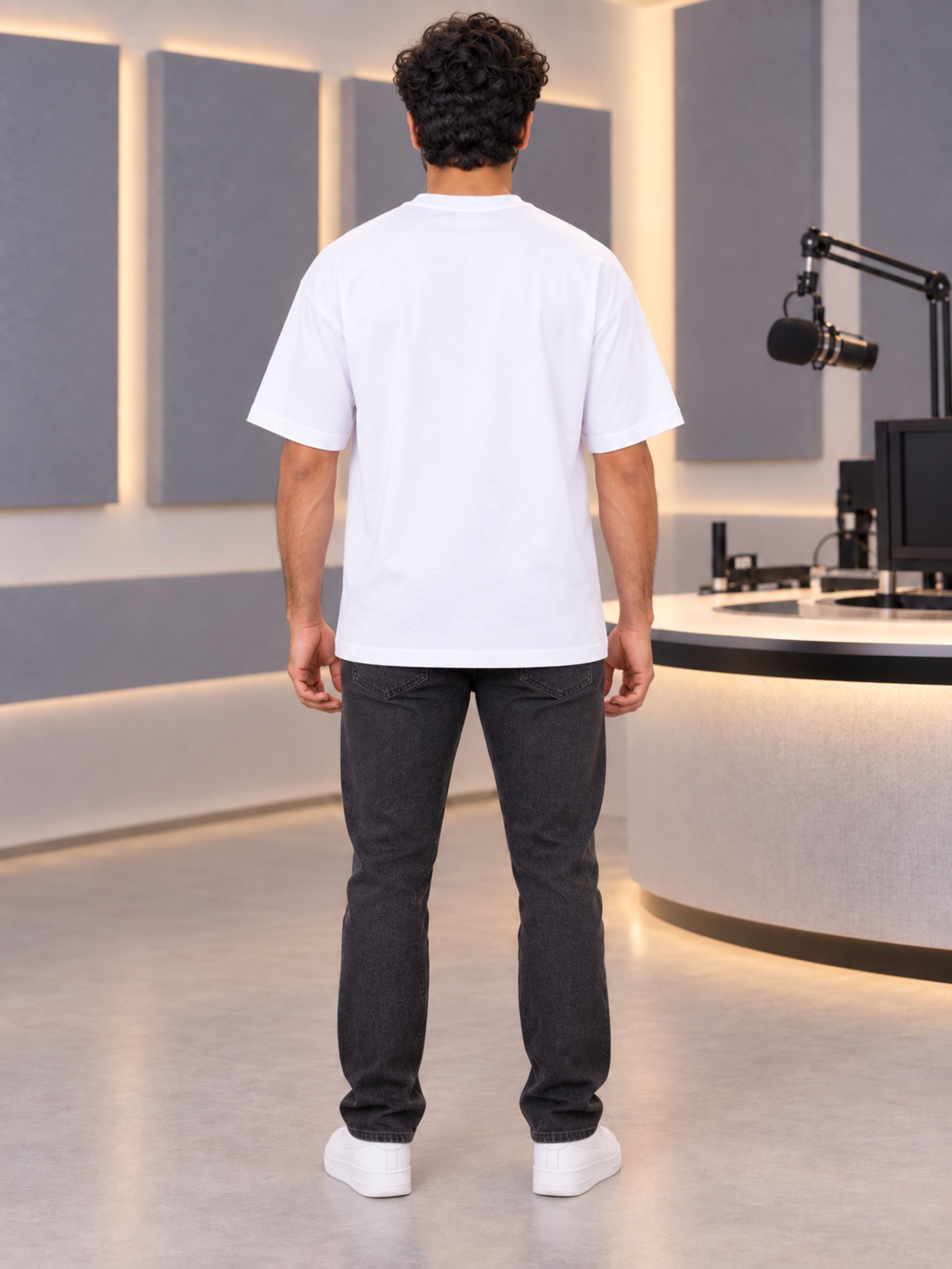 Radio Jockey | I Don't Just Speak, I Connect | Oversized Tshirt For Men