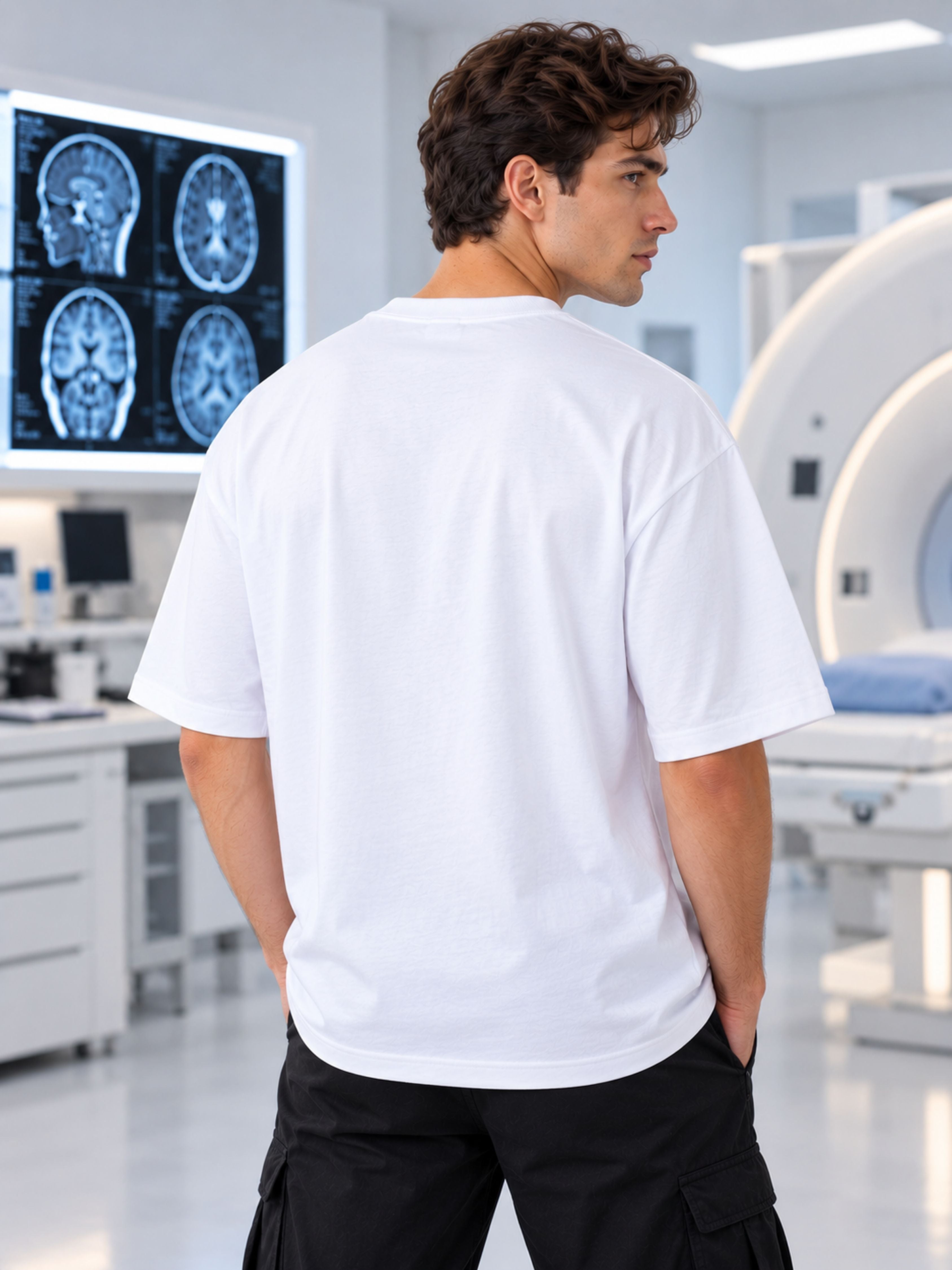 Radiologist | I Don't Guess - I Image | Oversized Printed T Shirts For Men
