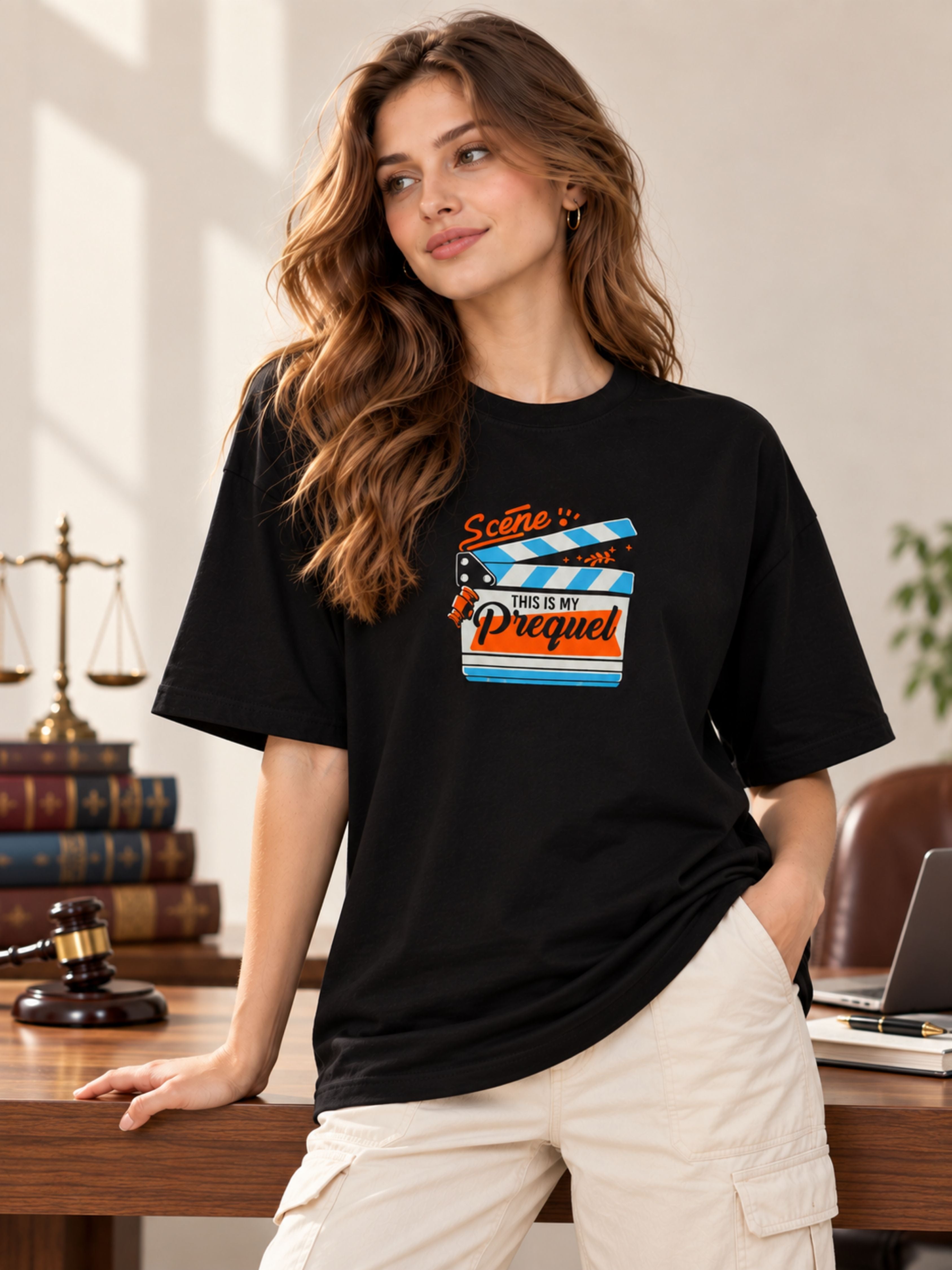 Judicial Intern | This Is My Prequel | Oversized Funky T-Shirt For Women