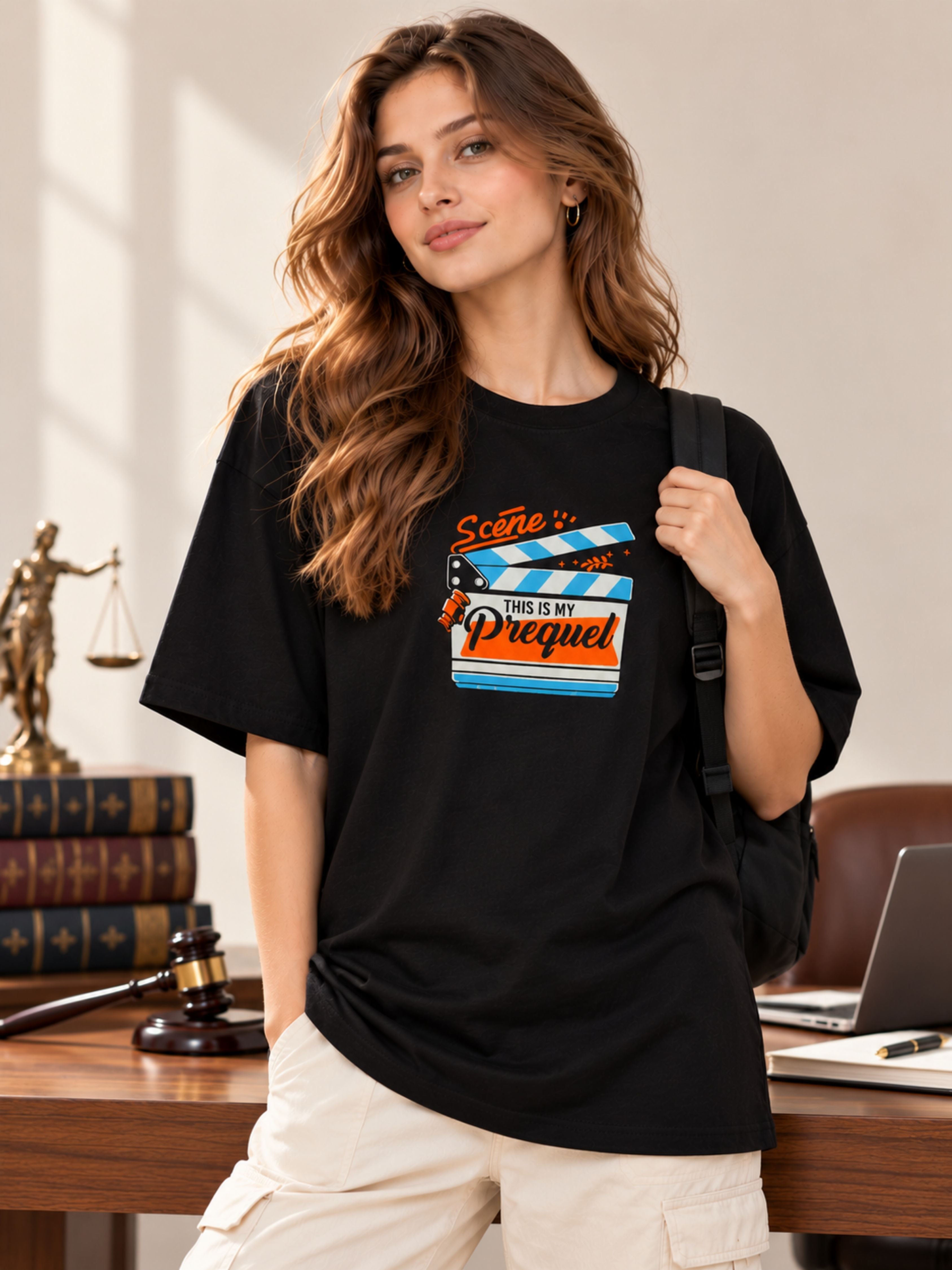 Judicial Intern | This Is My Prequel | Oversized Funky T-Shirt For Women