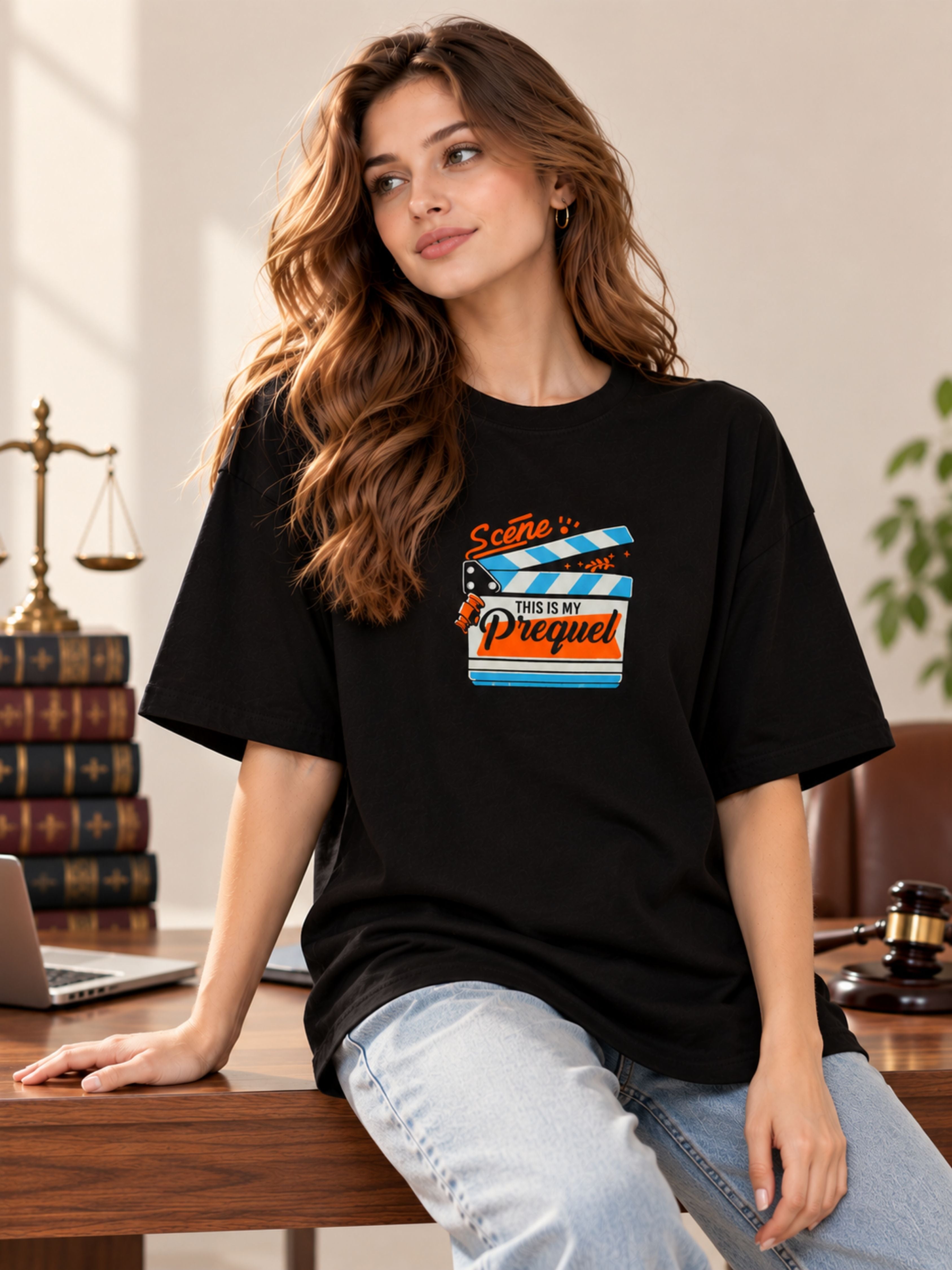Judicial Intern | This Is My Prequel | Oversized Funky T-Shirt For Women
