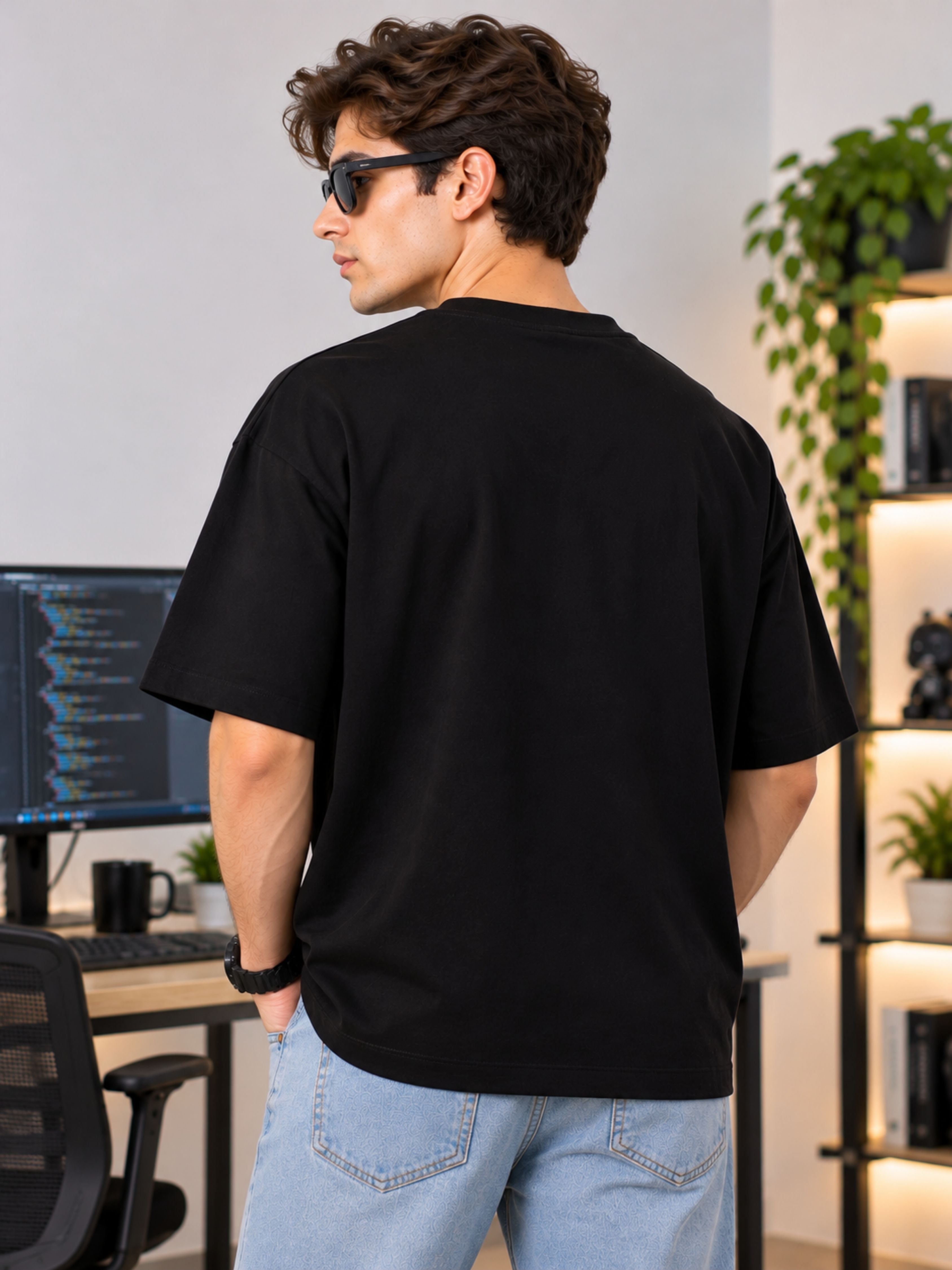 Software Engineer | Semicolon: The Silent Killer | Oversized Designer T-Shirt For Men