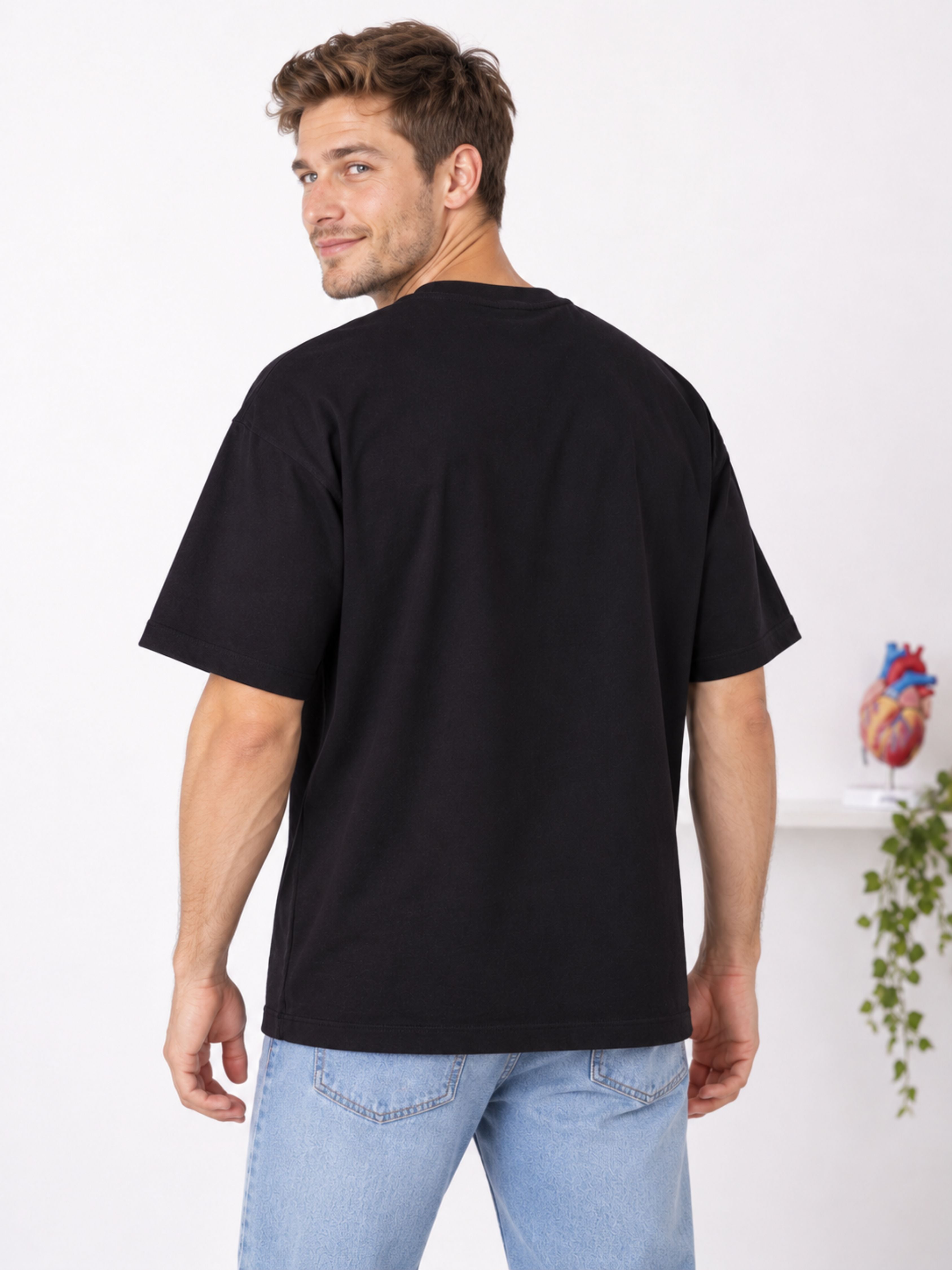 Cardiologist | I Run On Coffee And EKGs | Oversized Cool Printed Tshirt For Men