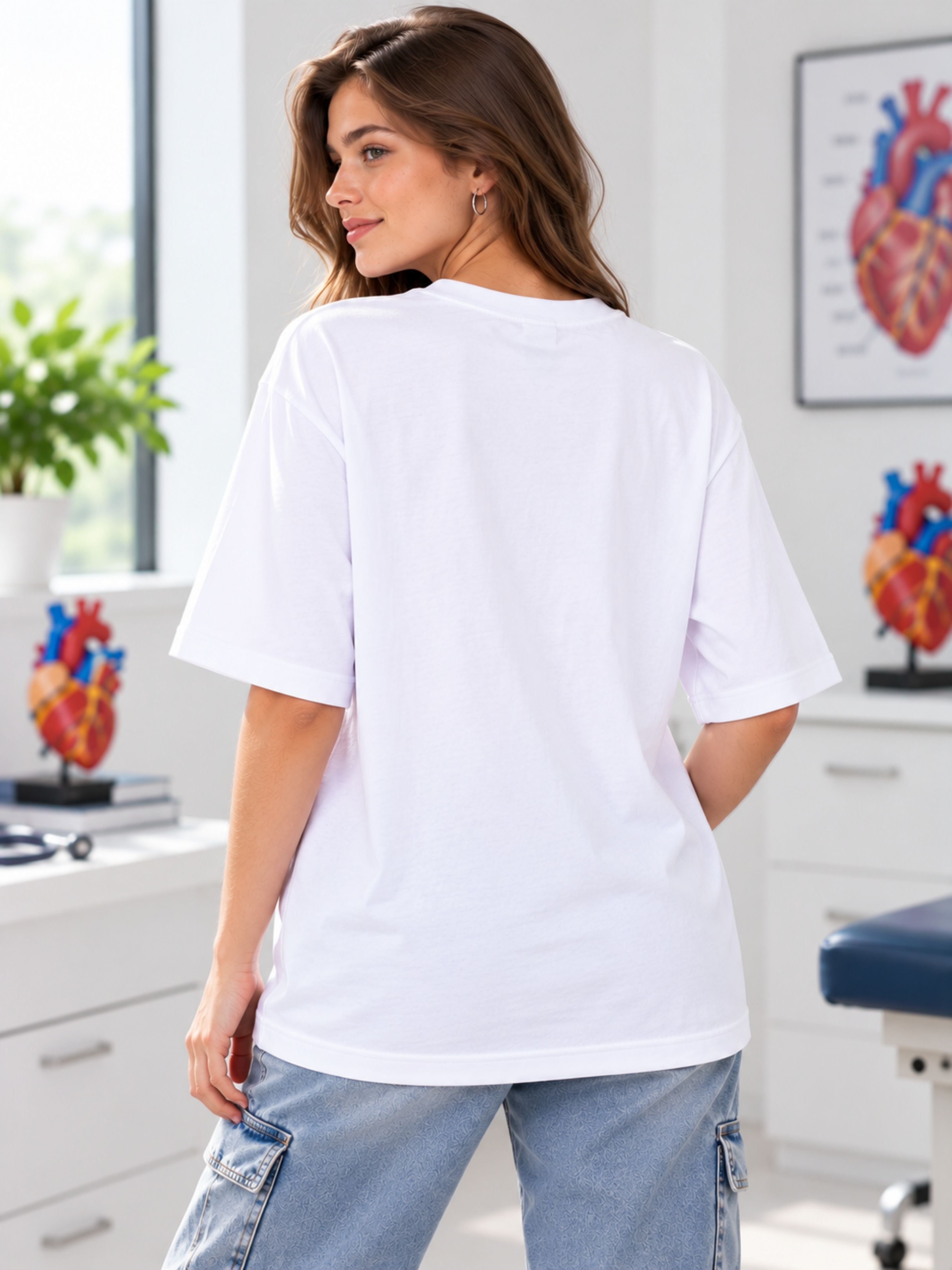Cardiologist | Learning To Listen Beyond The Lub-Dub | Oversized Tshirt For Women
