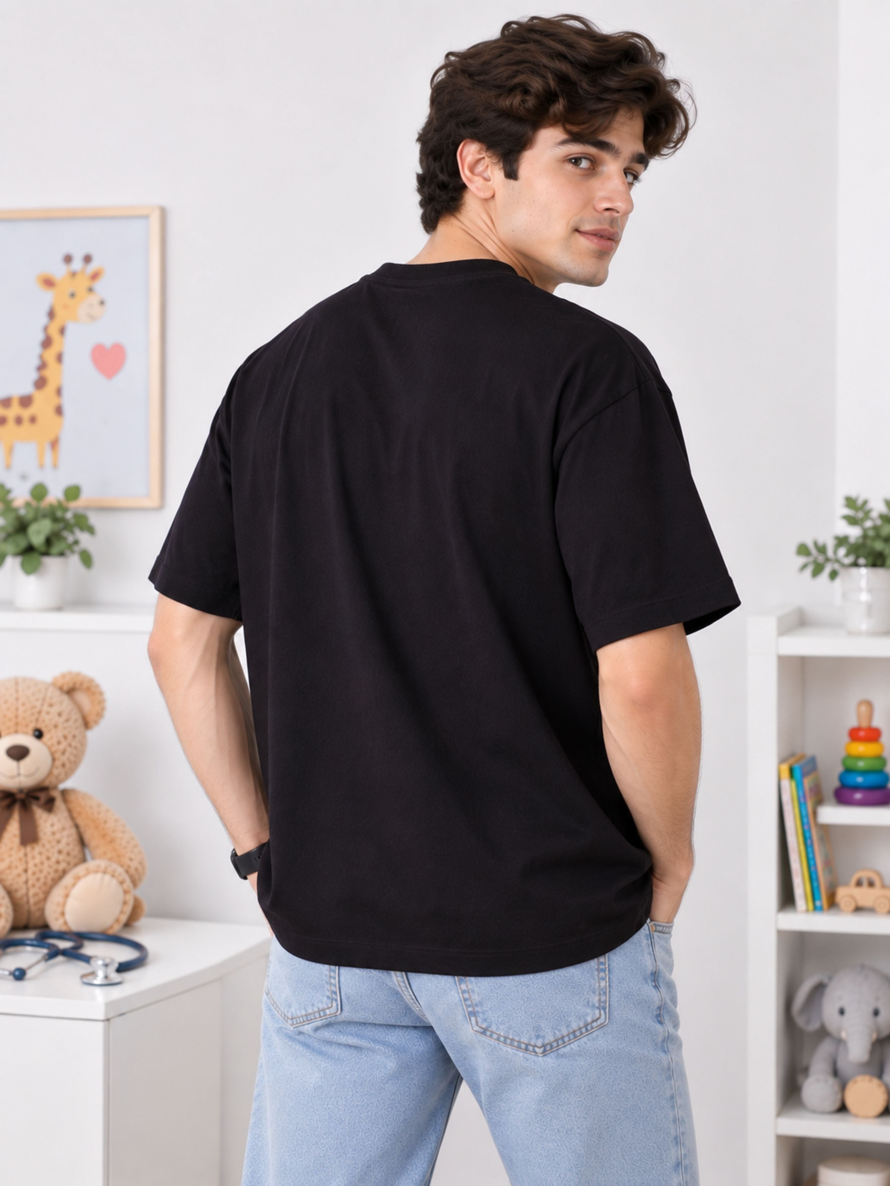 Paediatrician | Kids Throw Tantrums. I Throw Wisdom. | Oversized fit Tshirt