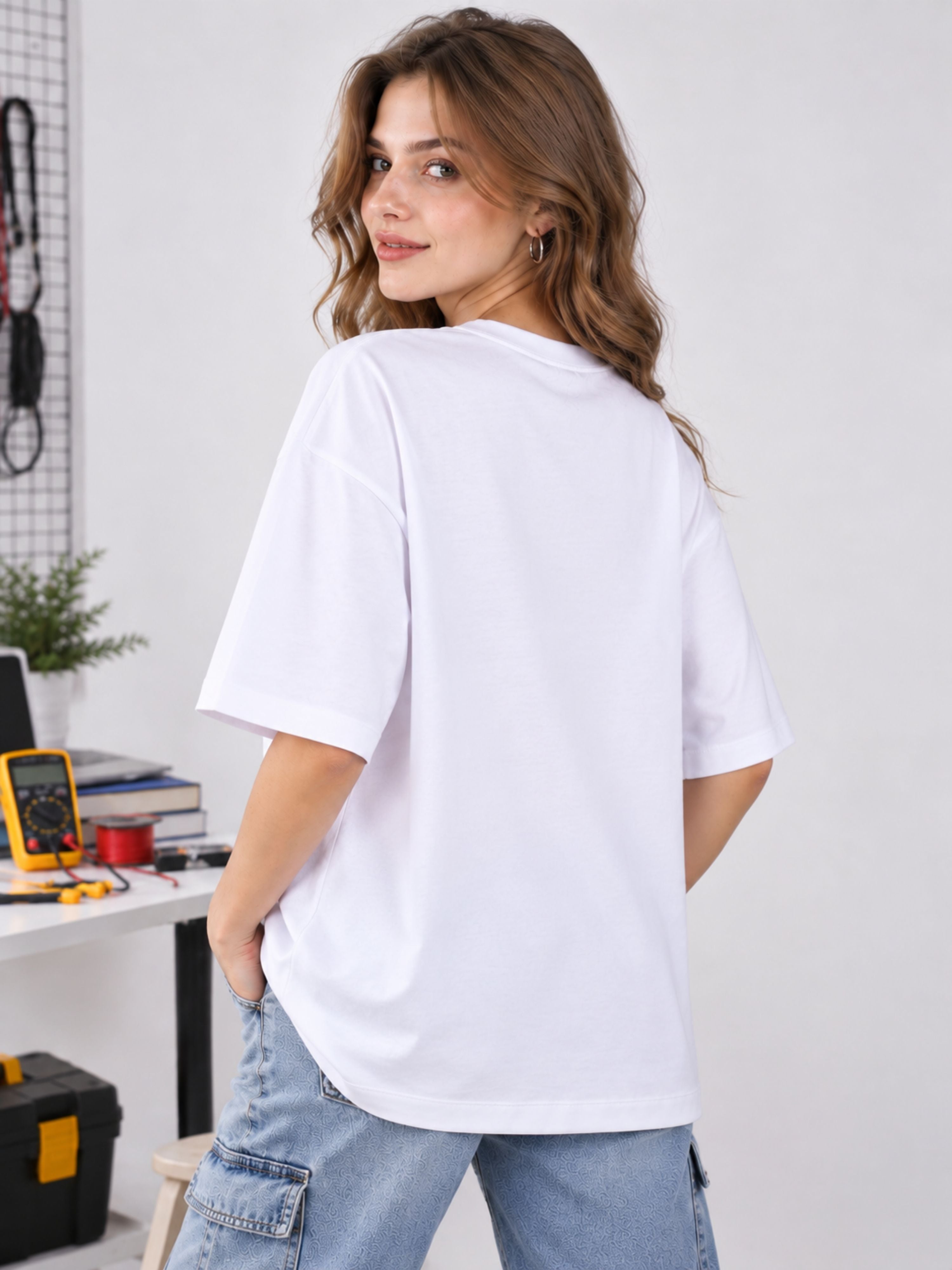 Electrical Engineer | Ohm My God | Oversized T-shirt For Women
