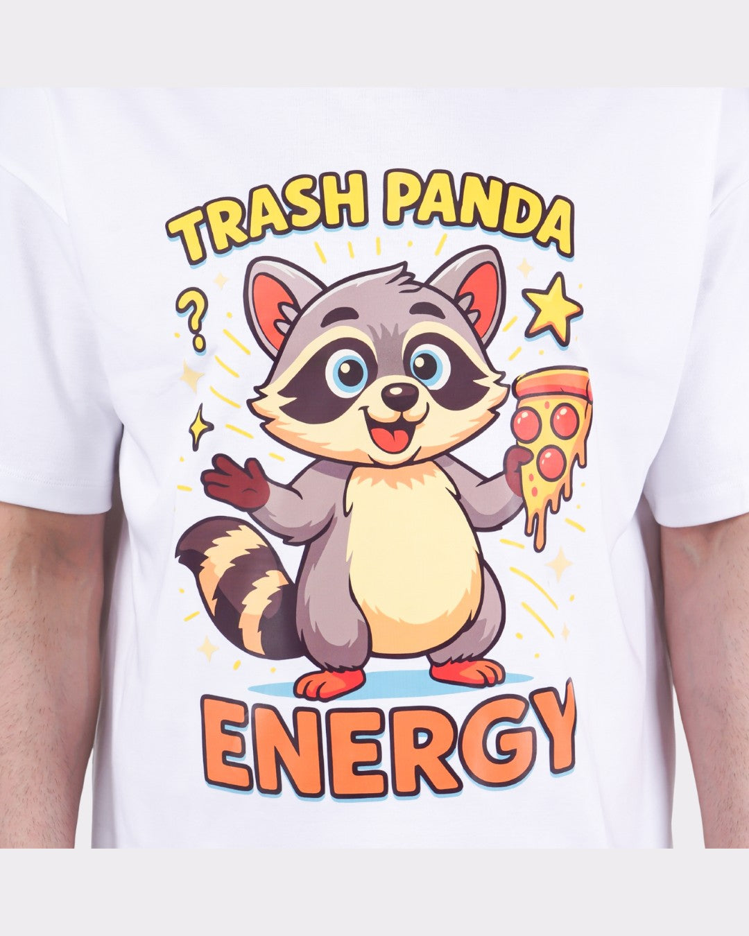 Trash Panda Energy | Raccoon Animal Archetype Oversized T-Shirt