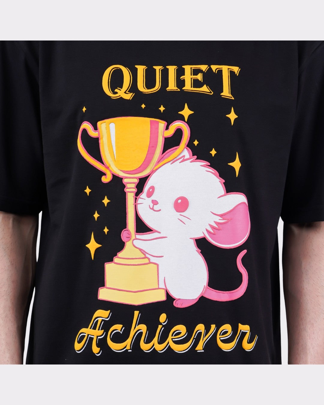 Quiet Achiever | Mouse Animal Archetype Oversized T-Shirt