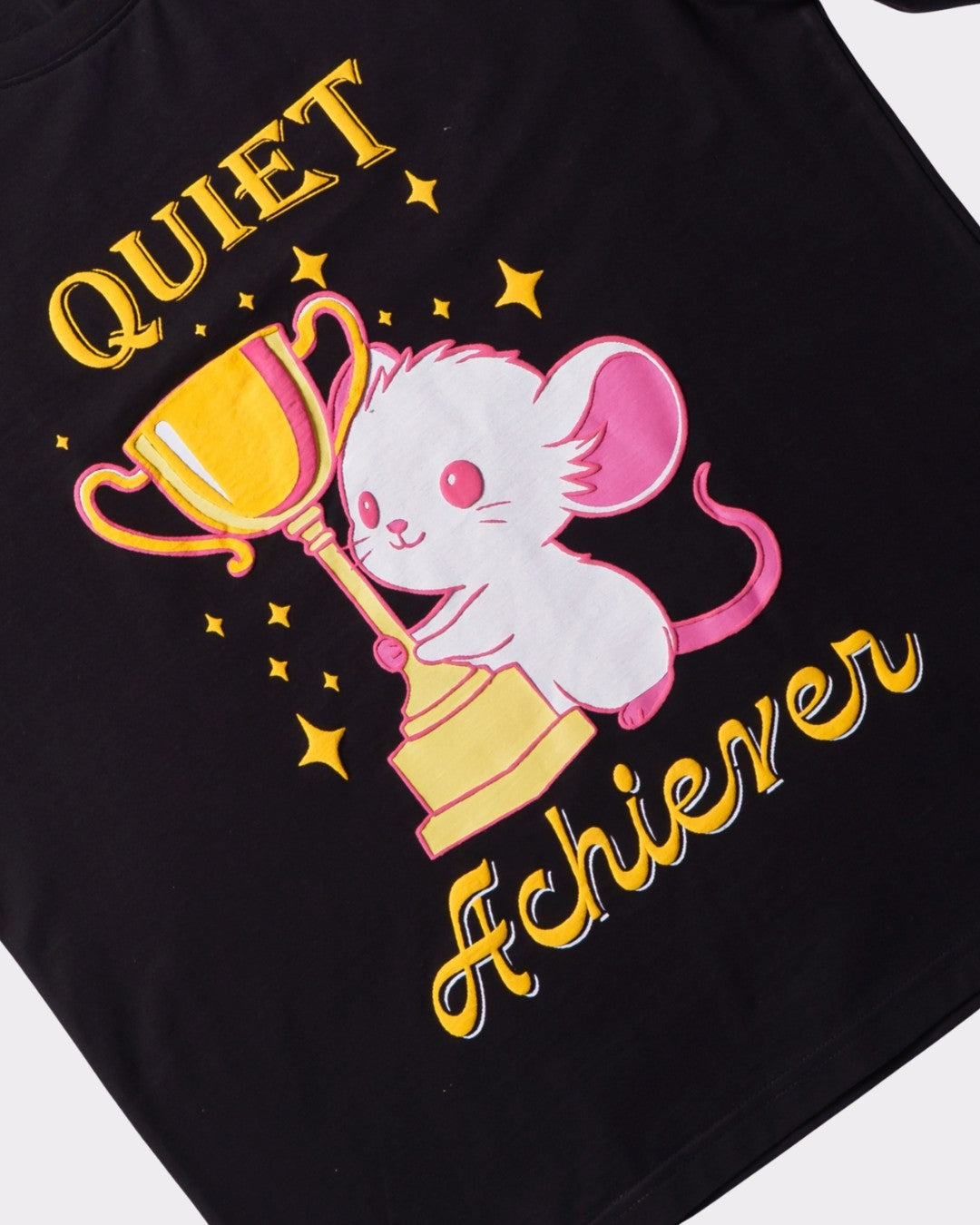 Quiet Achiever | Mouse Animal Archetype Oversized T-Shirt