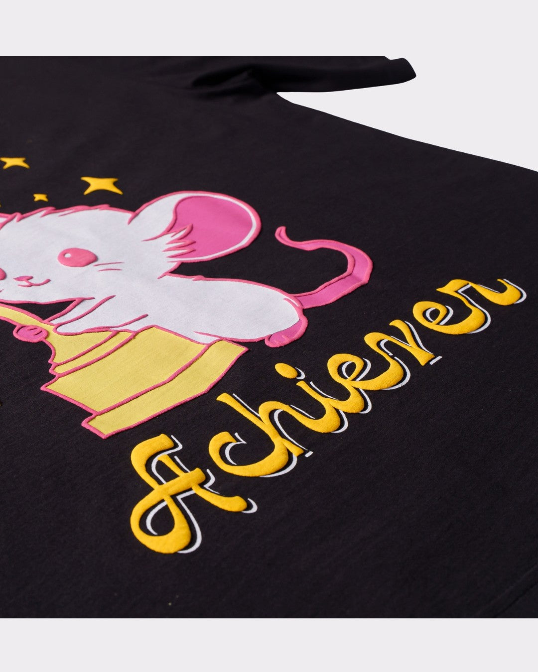 Quiet Achiever | Mouse Animal Archetype Oversized T-Shirt