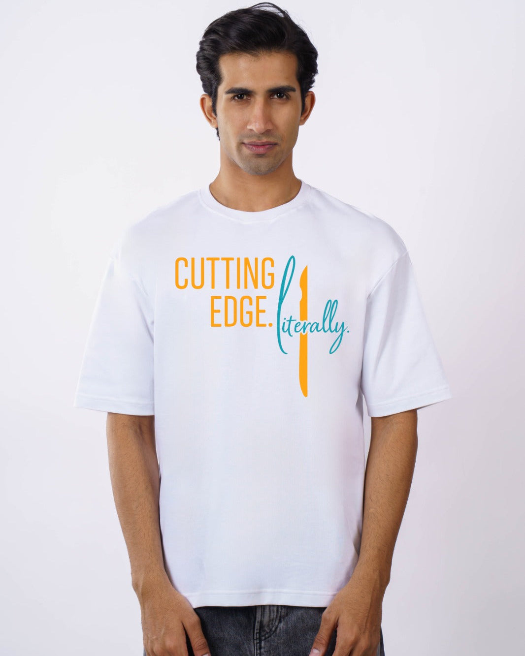 Surgeon | Cutting Edge. Literally. | Oversized fit Tshirt