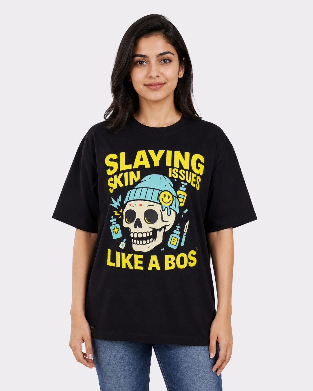 Dermatologist | Slaying Skin Issues Like A Boss | Oversized Trendy Tshirt For Women