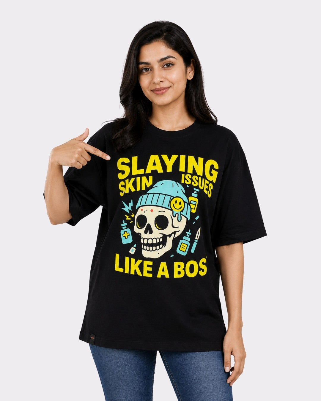 Dermatologist | Slaying Skin Issues Like A Boss | Oversized Trendy Tshirt For Women