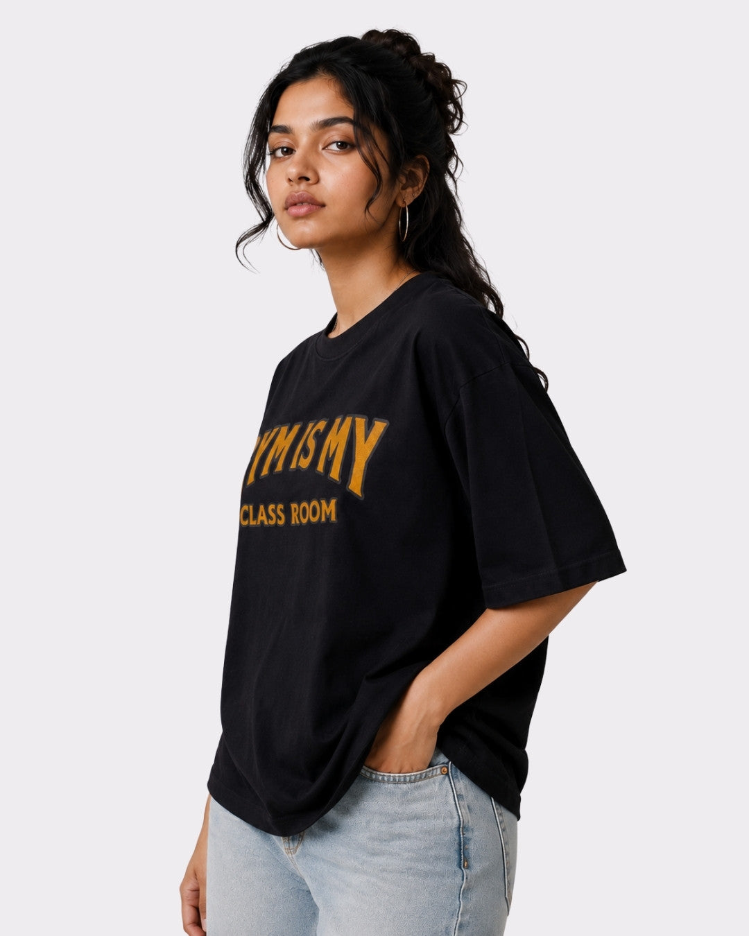 Fitness Trainer | Gym Is My Classroom. You're My Subject | Oversized T-shirt For Women