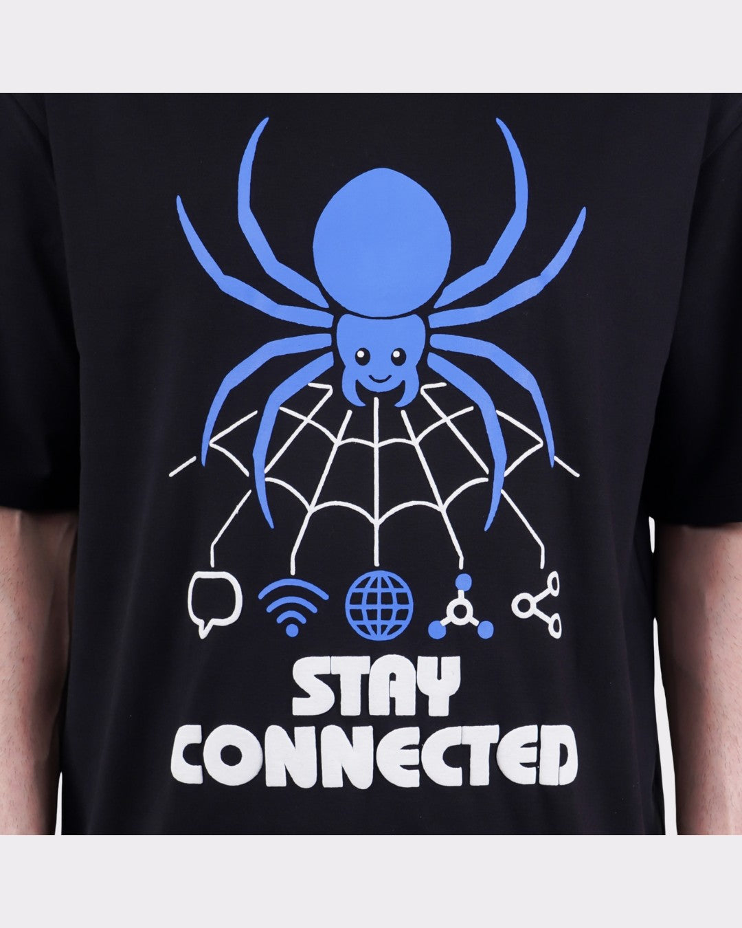 Stay Connected | Spider Animal Archetype Oversized T-Shirt
