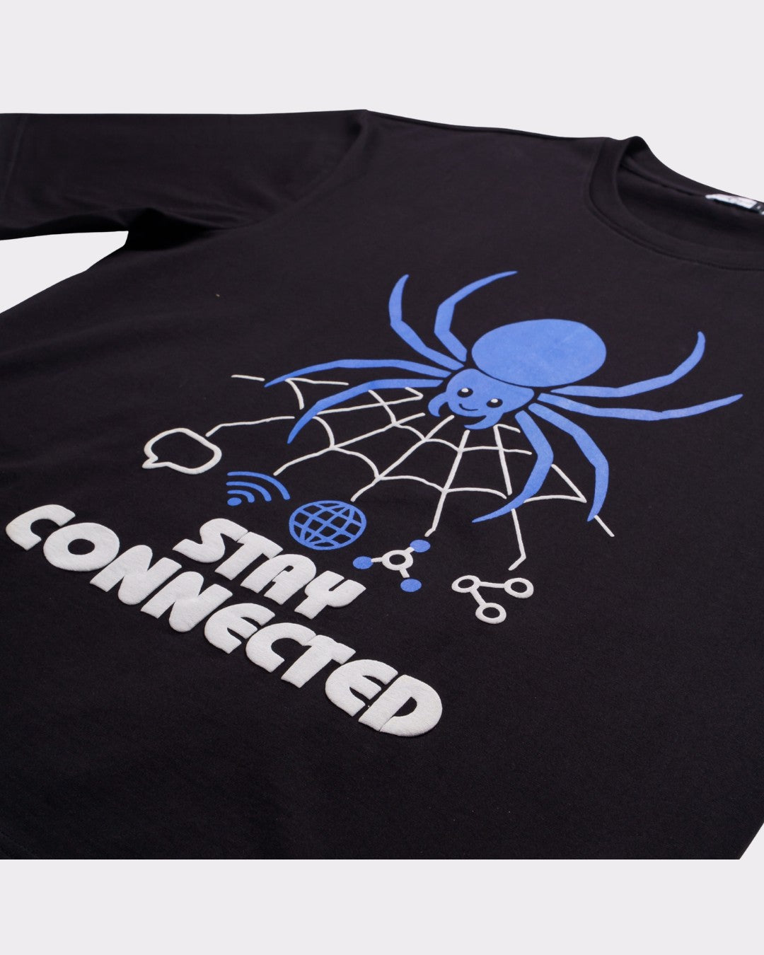 Stay Connected | Spider Animal Archetype Oversized T-Shirt