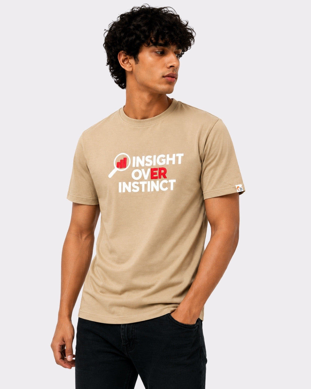 Researchers | Insight Over Instinct | Regular Fit T-shirt For Men