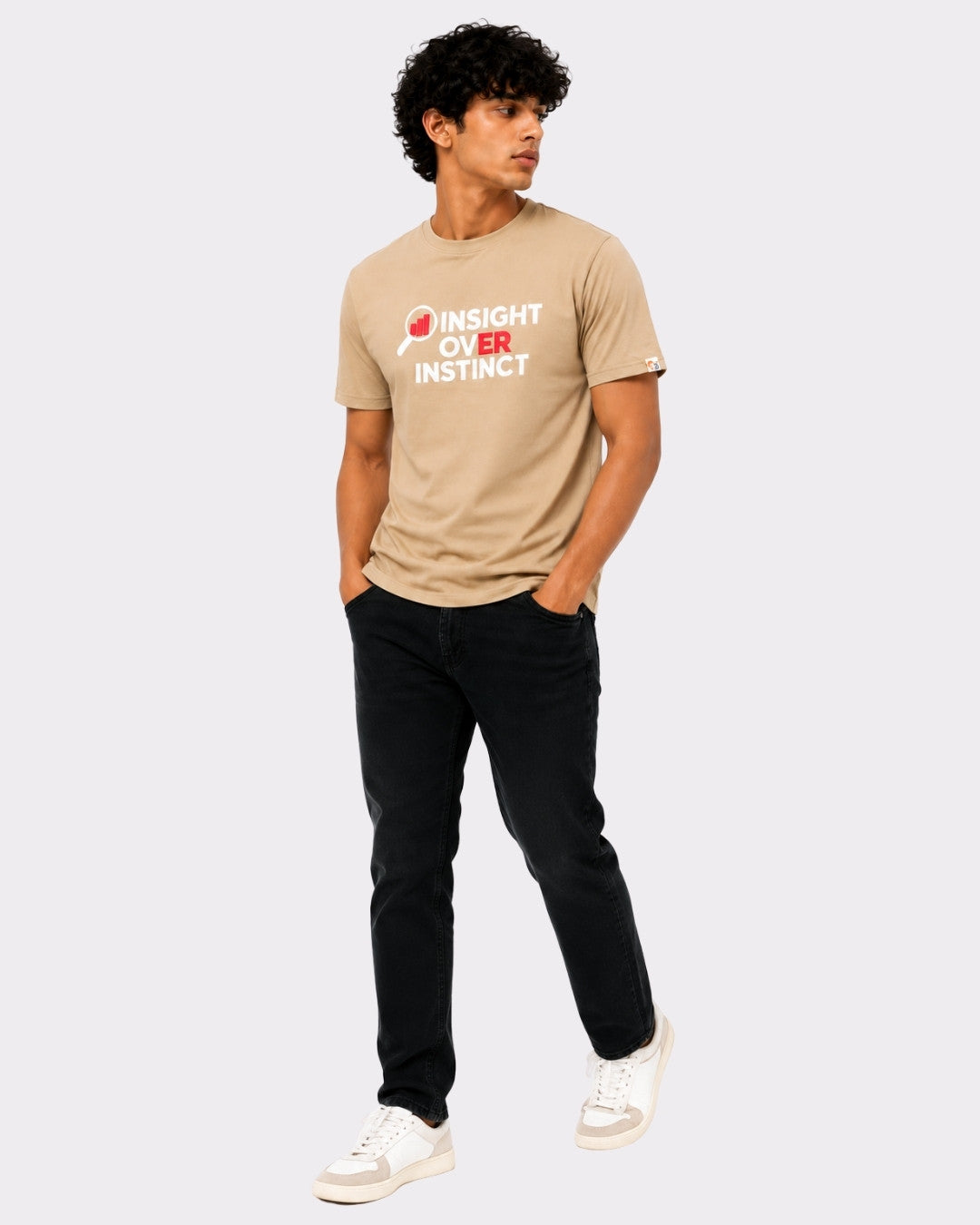 Researchers | Insight Over Instinct | Regular Fit T-shirt For Men
