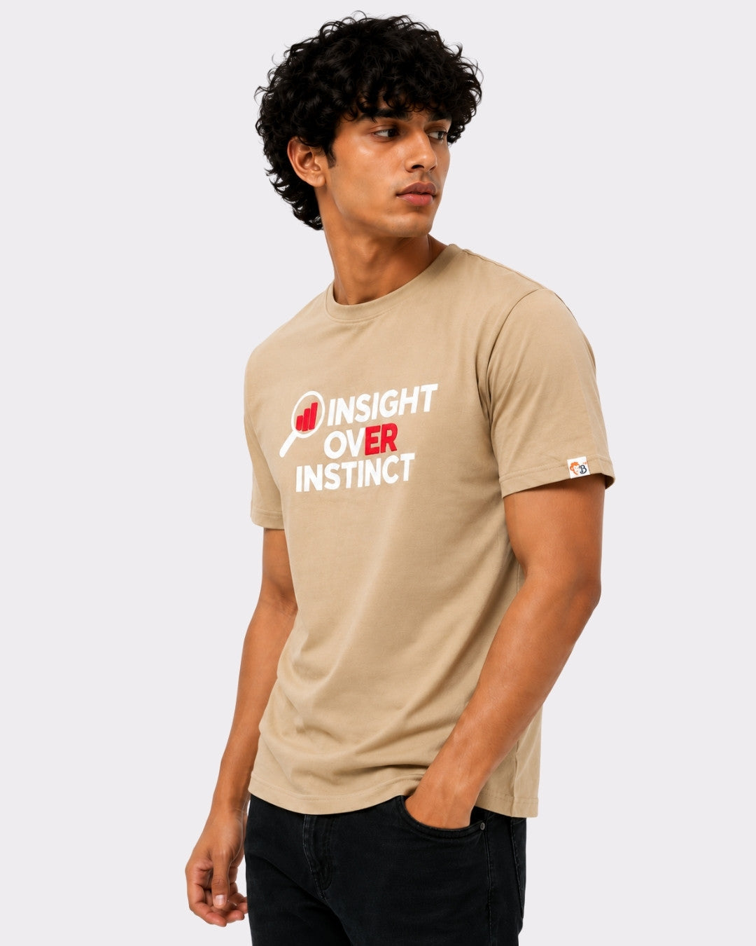 Researchers | Insight Over Instinct | Regular Fit T-shirt For Men