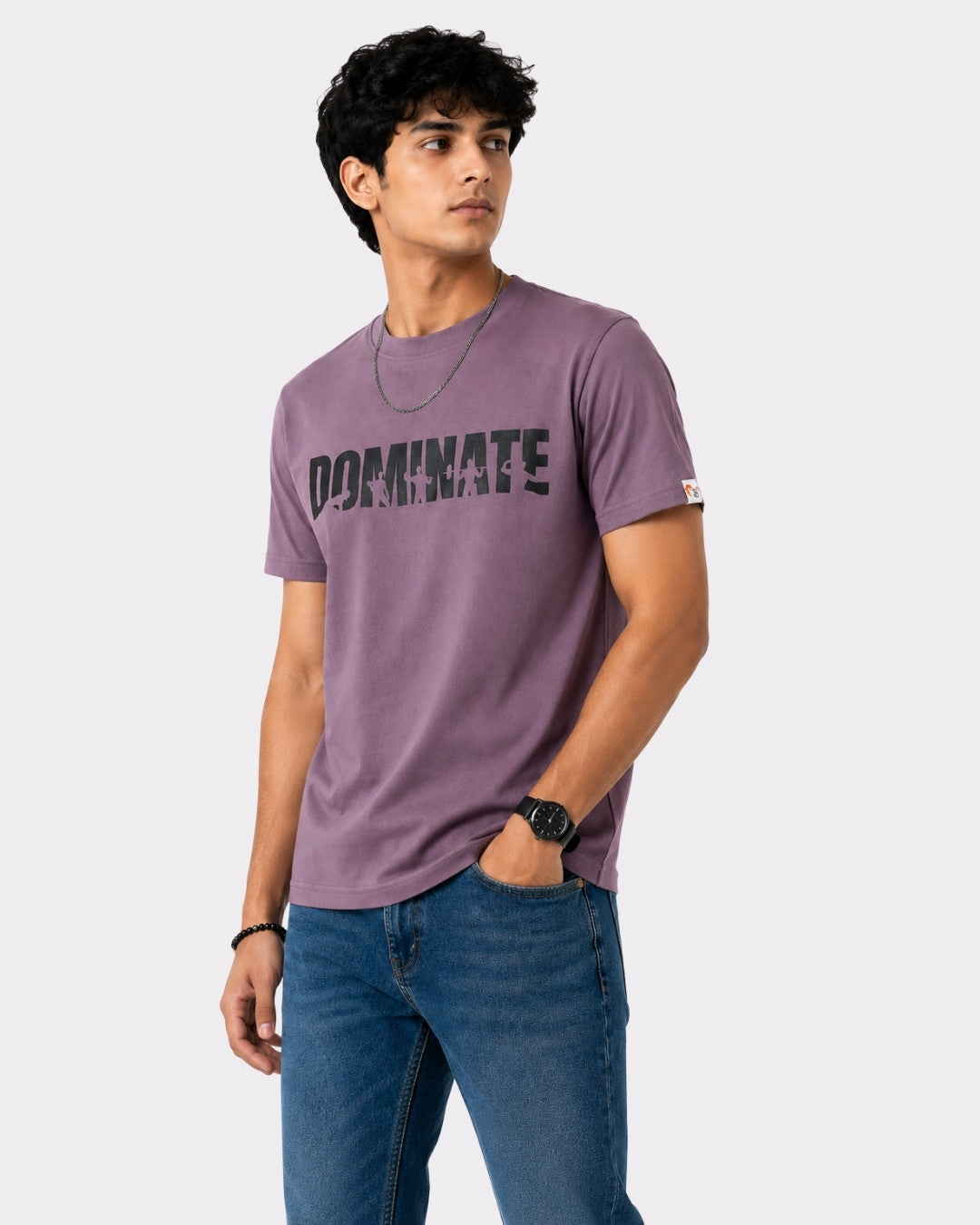 Athletes | Dominate | Regular Fit T-Shirt For Men