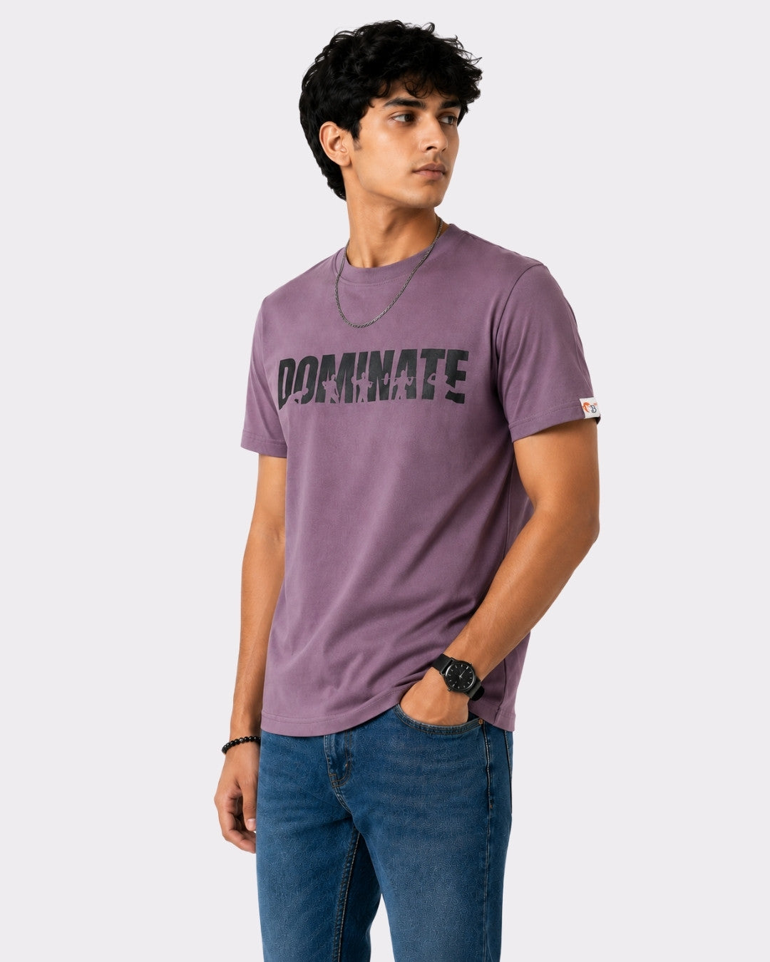 Athletes | Dominate | Regular Fit T-Shirt For Men
