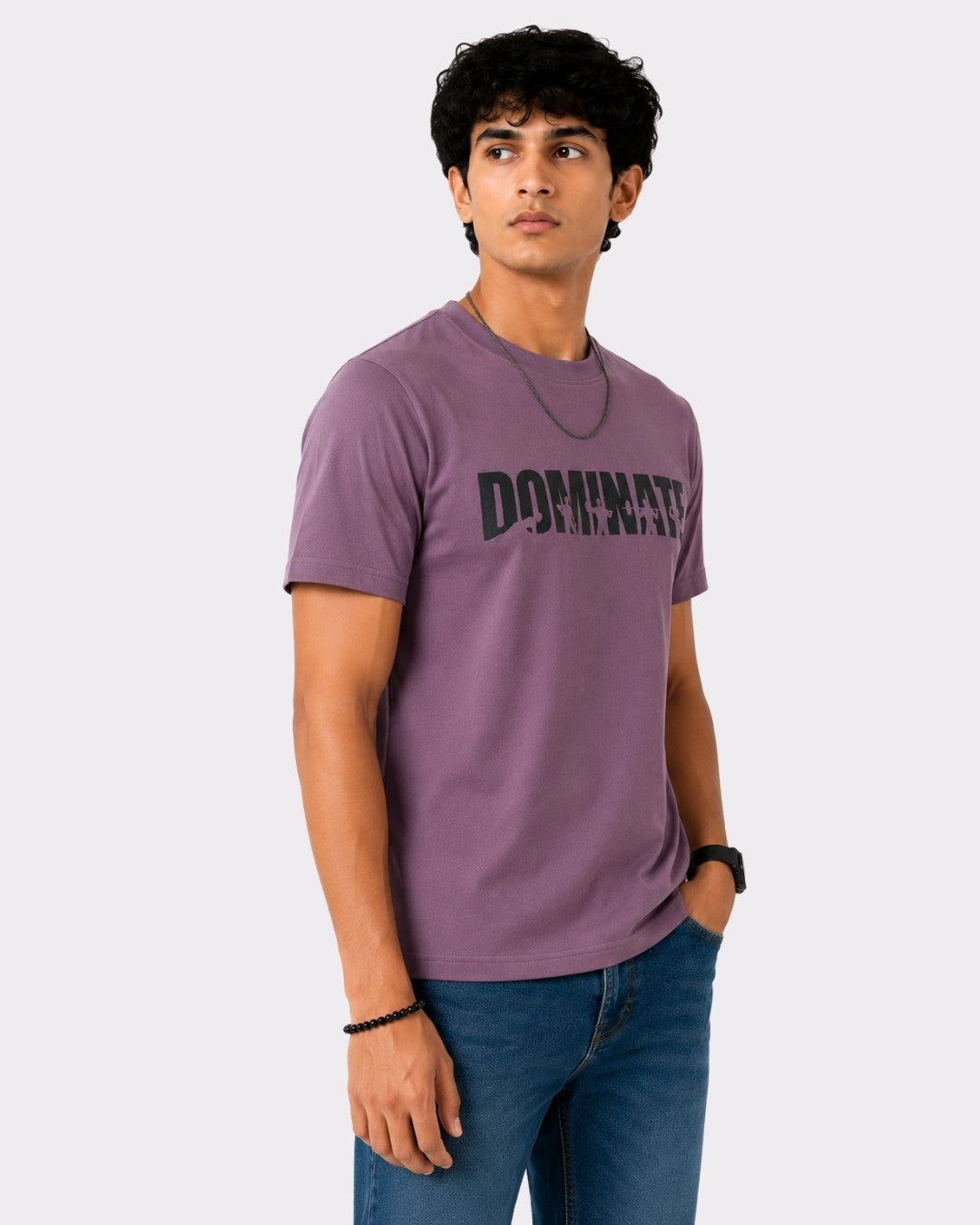 Athletes | Dominate | Regular Fit T-Shirt For Men