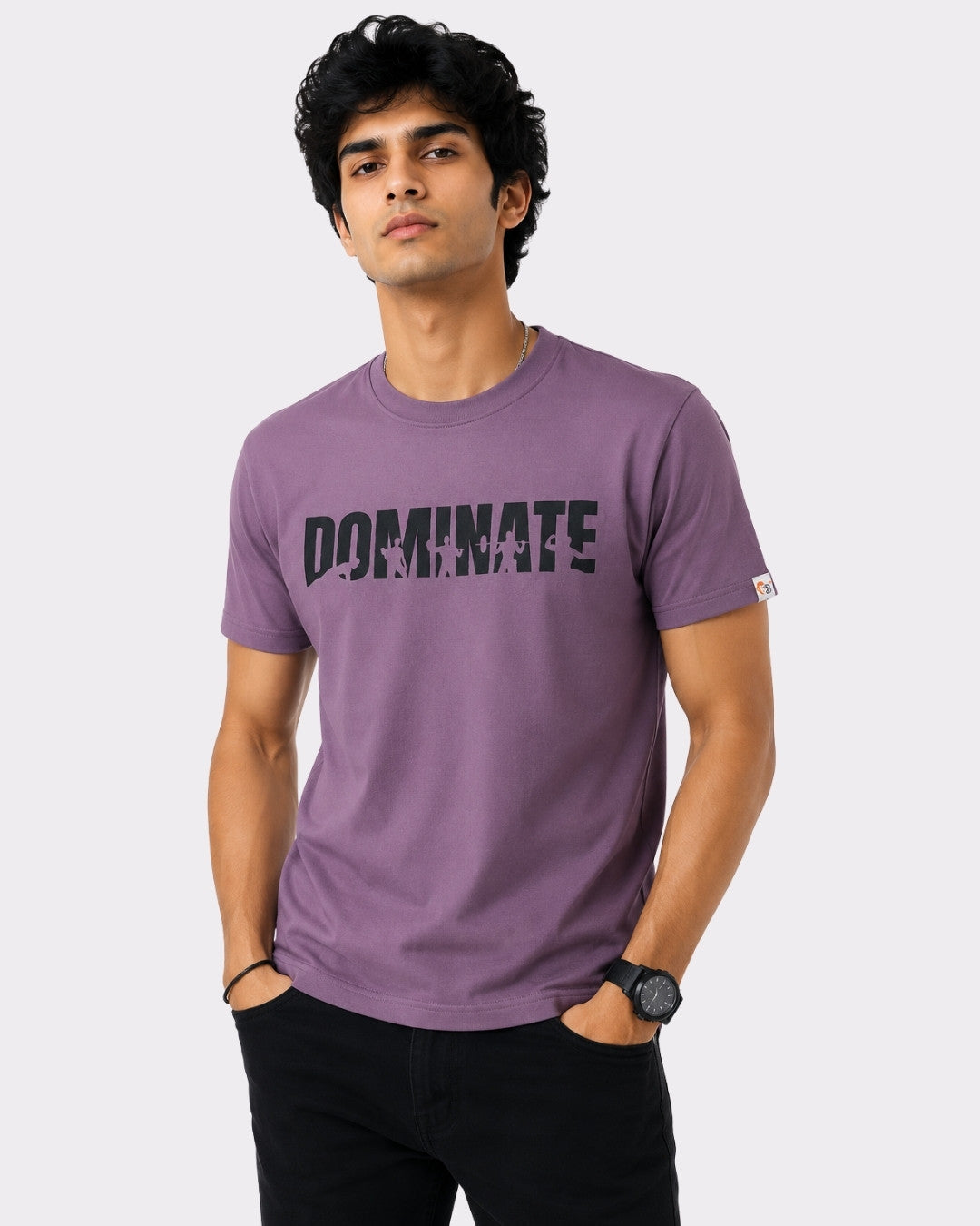 Athletes | Dominate | Regular Fit T-Shirt For Men