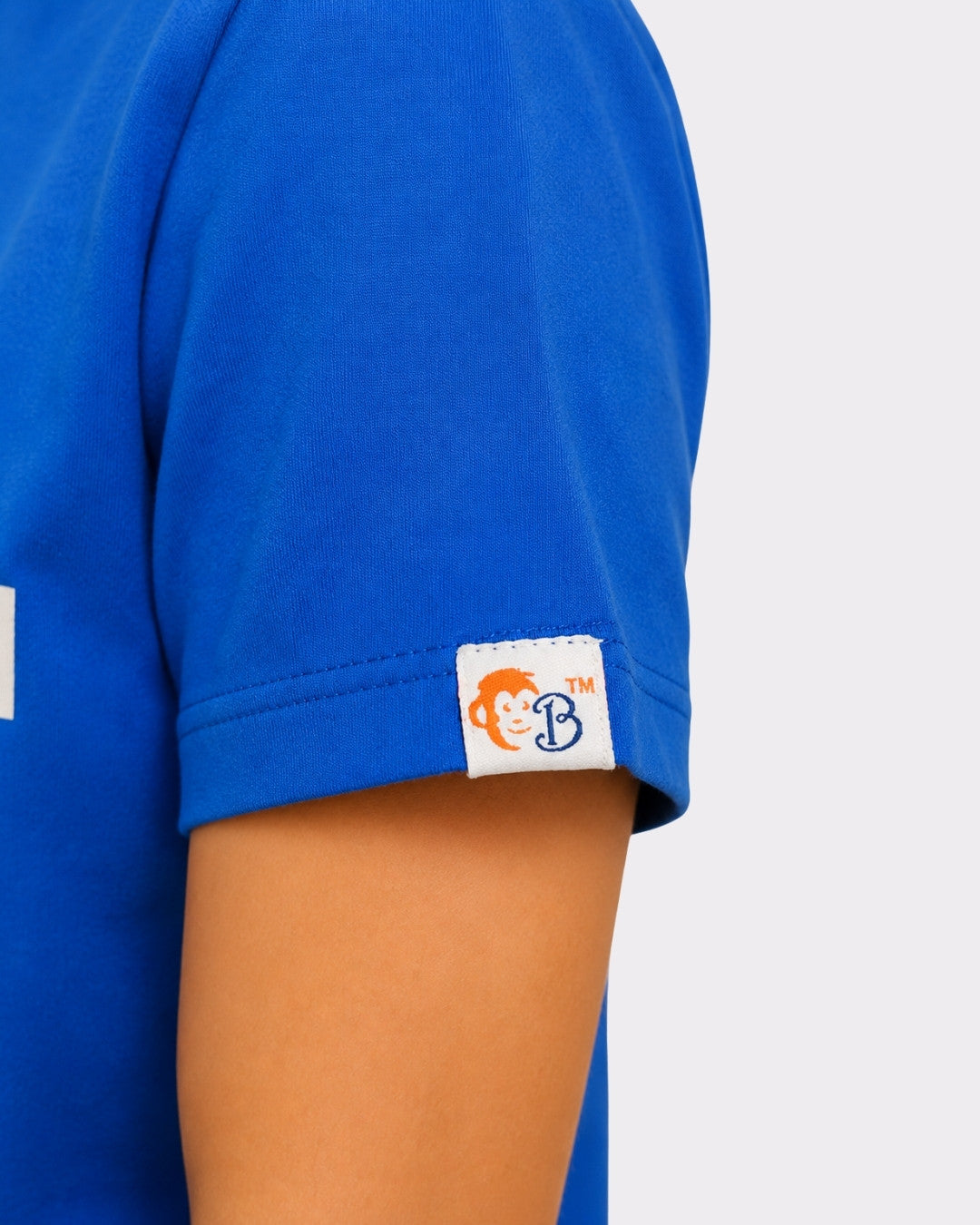 Royal Blue Cotton T-Shirt for Women | Chill Error Tee