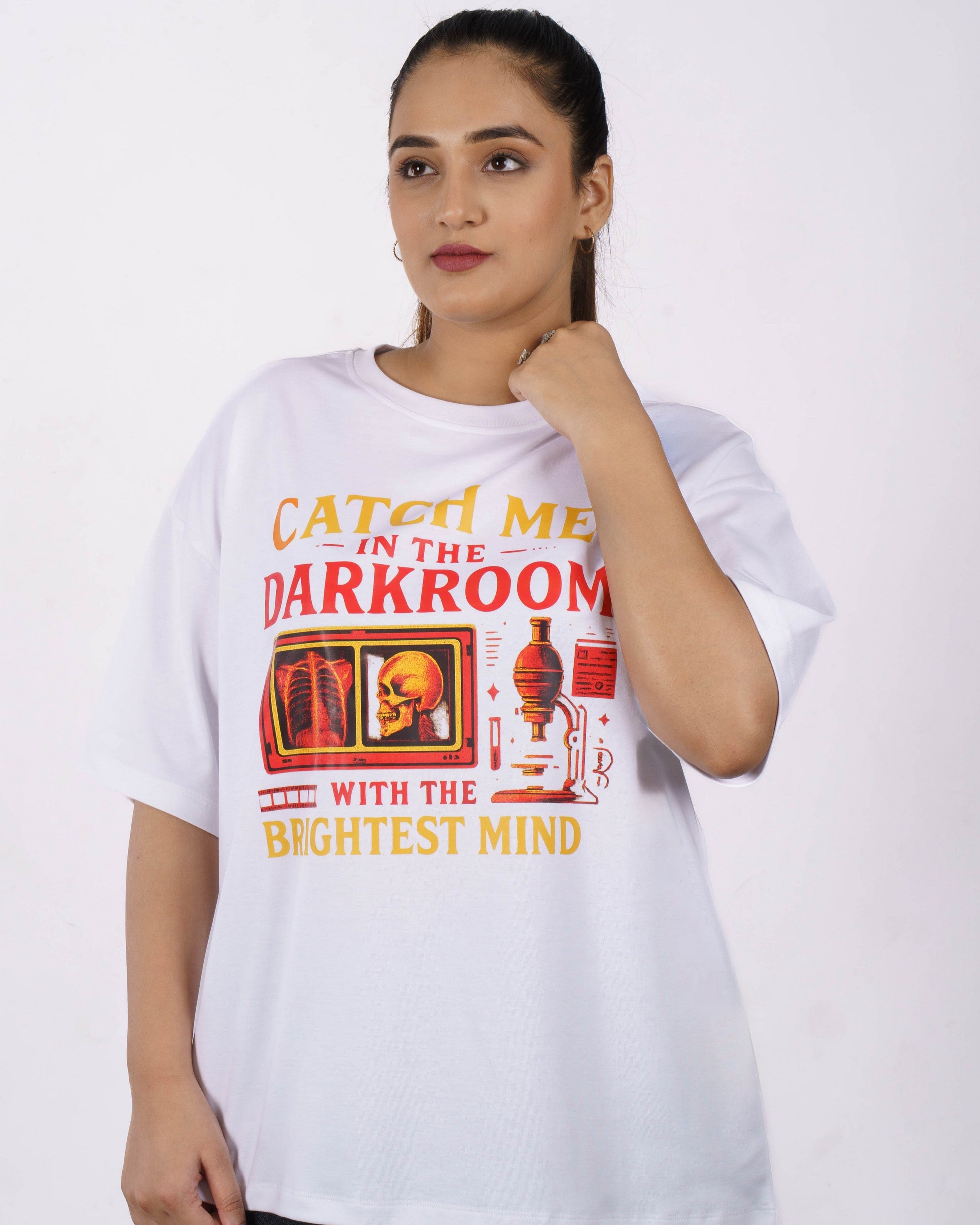 Radiologist | Catch Me in the Darkroom With the Brightest Minds | Oversized fit Tshirt