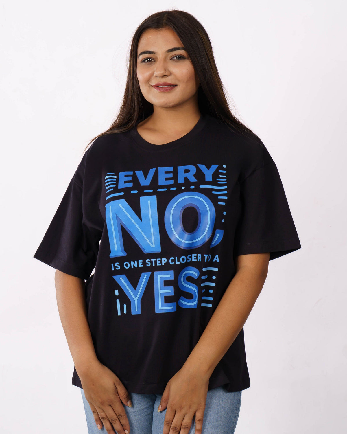 Sales Executive  | Every ‘no’ is one step closer to a ‘yes.’ | Oversized fit Tshirt