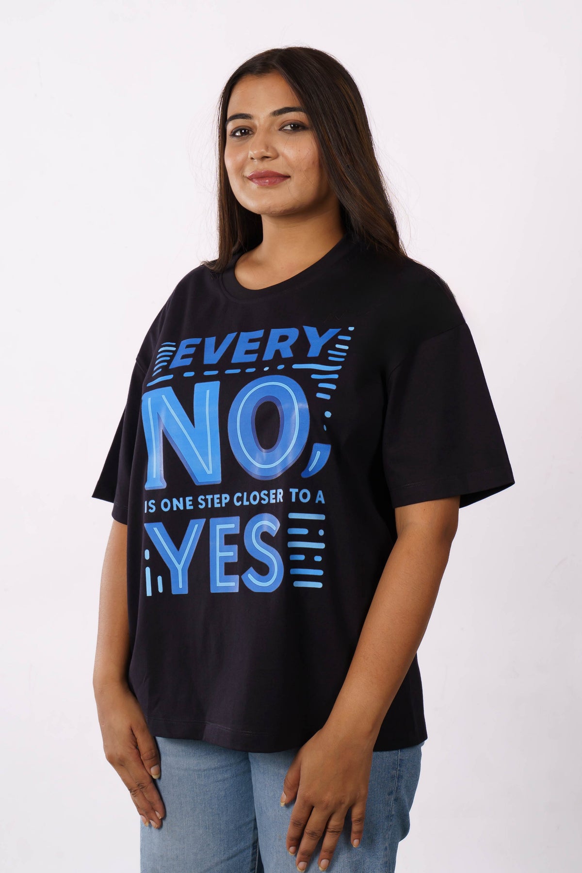 Sales Executive  | Every ‘no’ is one step closer to a ‘yes.’ | Oversized fit Tshirt