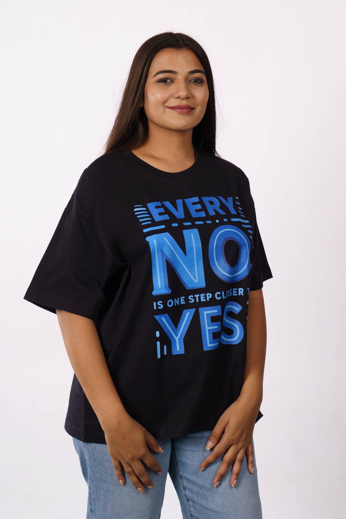 Sales Executive  | Every ‘no’ is one step closer to a ‘yes.’ | Oversized fit Tshirt