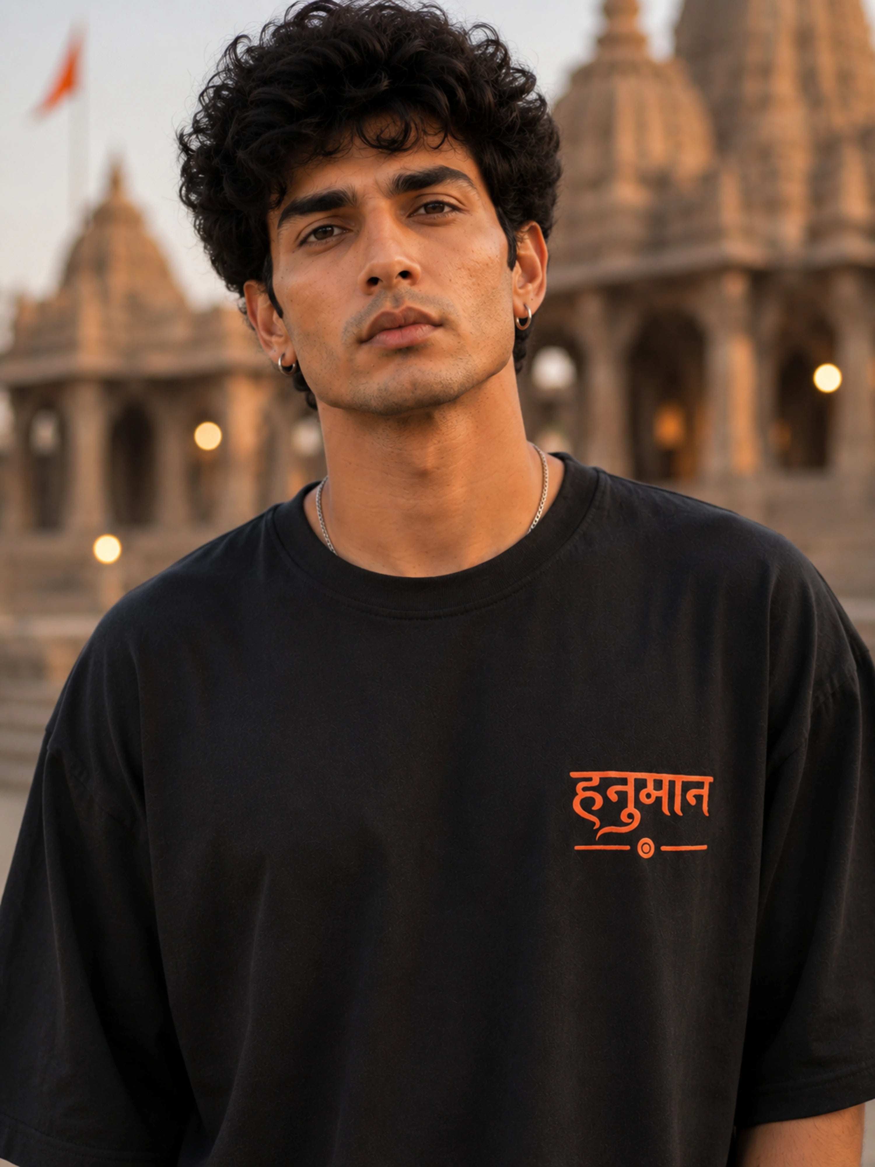 Sanatan Dharma | STRENGTH - Fear None, Limit None, Serve All | Oversized Fit T-shirt For Men