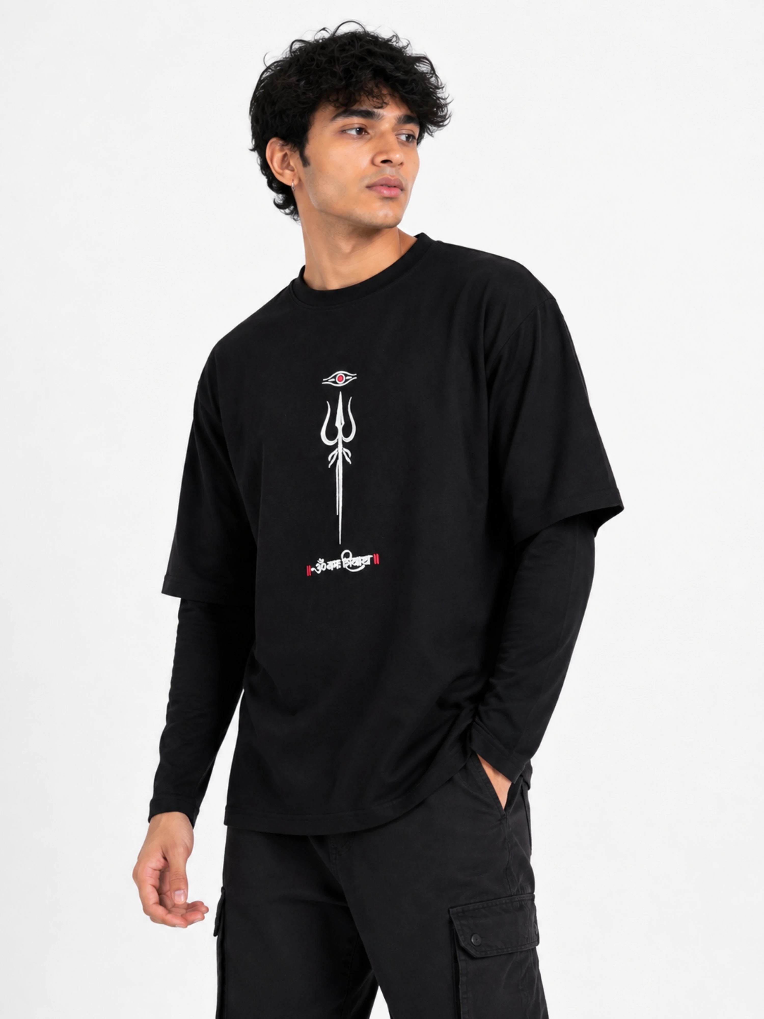 Sanatan Dharma | The Silence Within | Oversized Fit T-shirt For Men