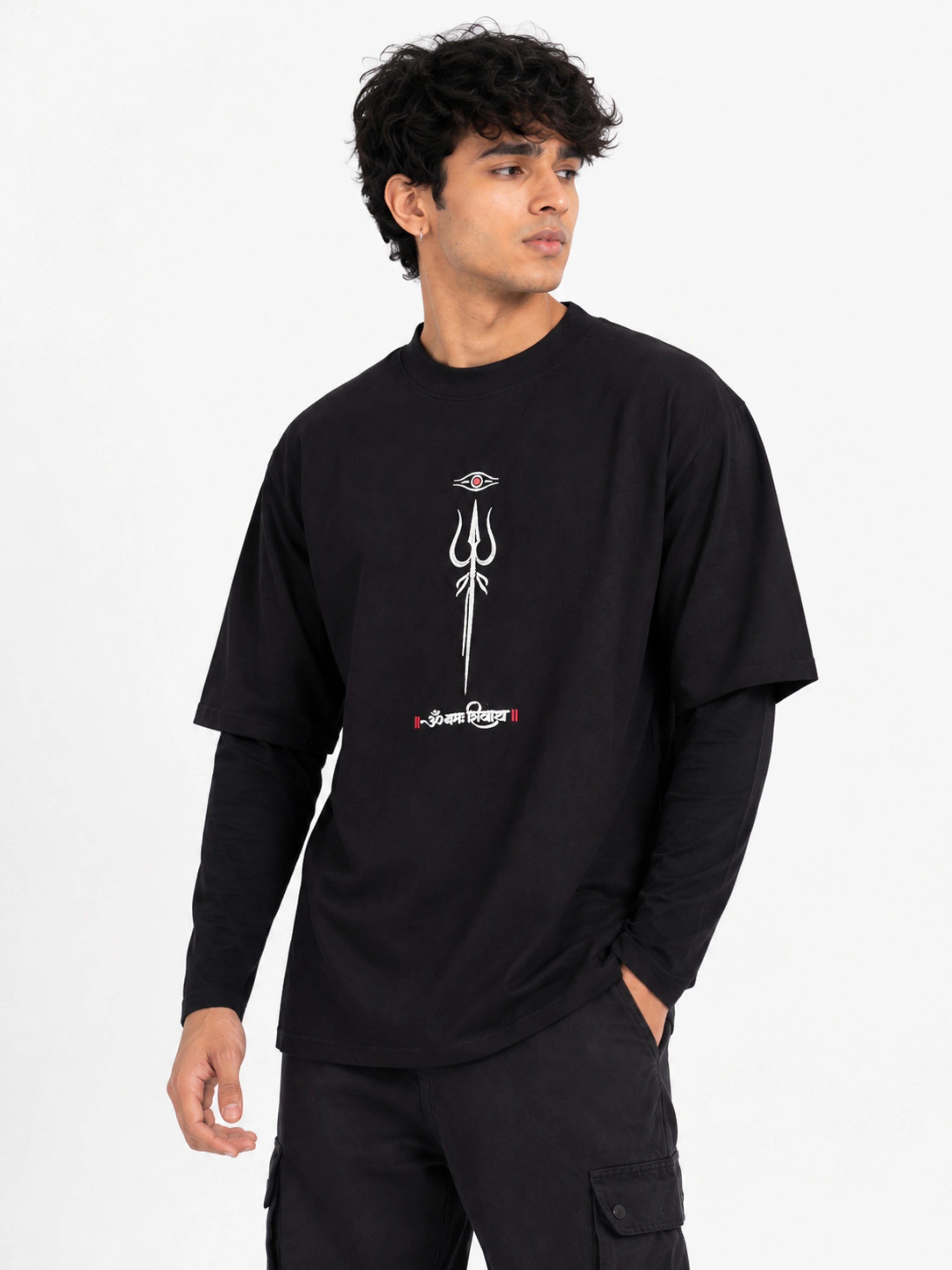 Sanatan Dharma | The Silence Within | Oversized Fit T-shirt For Men