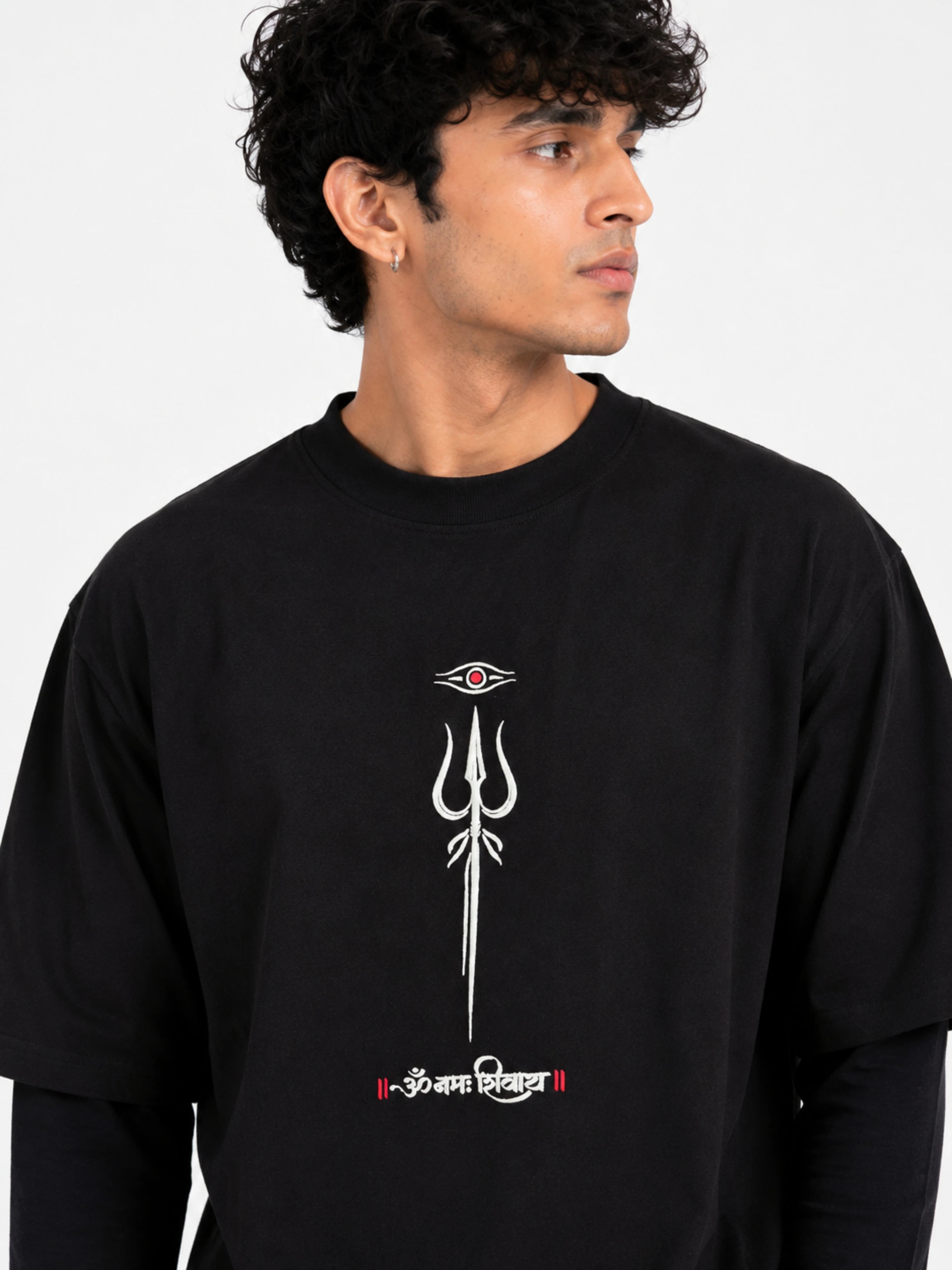 Sanatan Dharma | The Silence Within | Oversized Fit T-shirt For Men