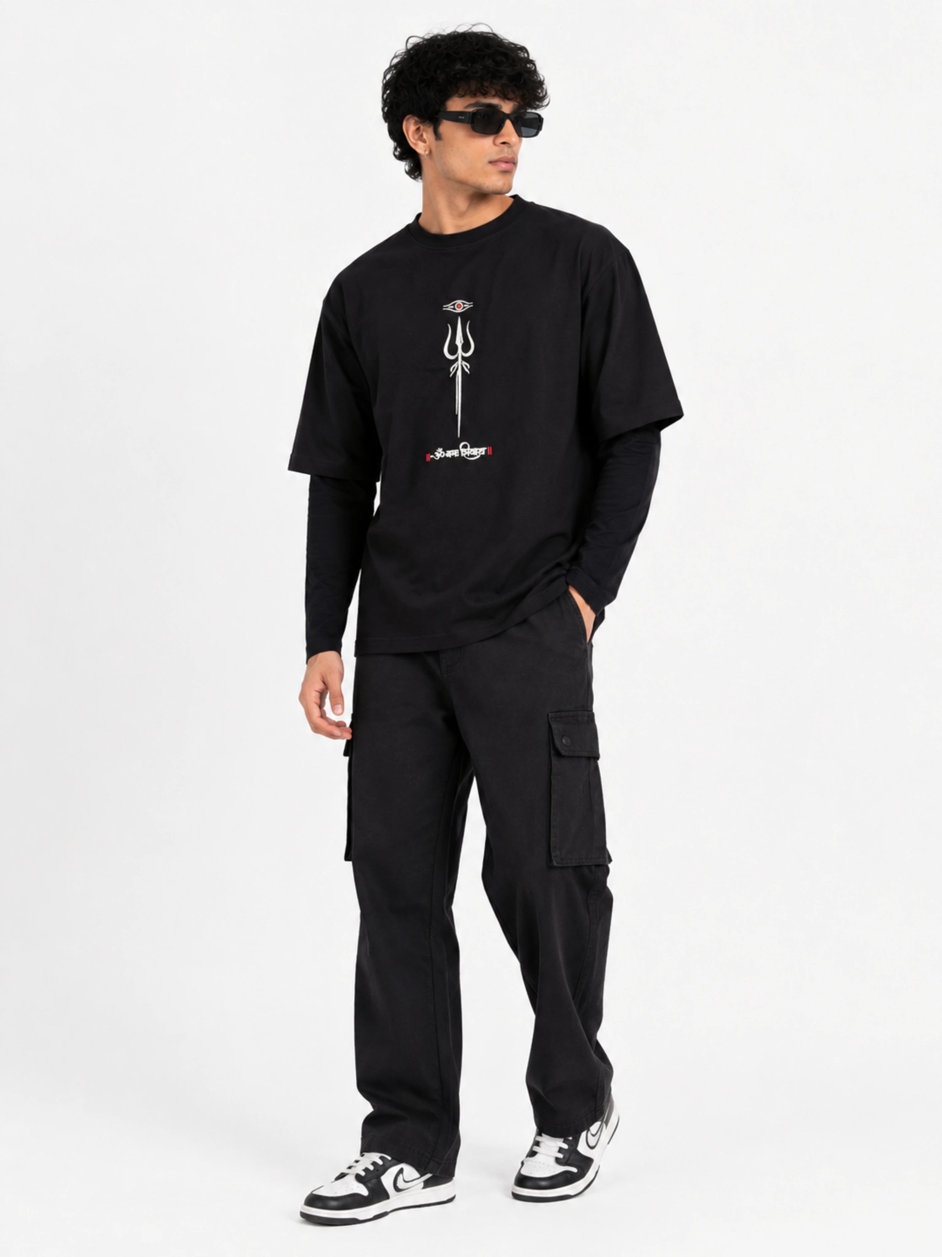 Sanatan Dharma | The Silence Within | Oversized Fit T-shirt For Men