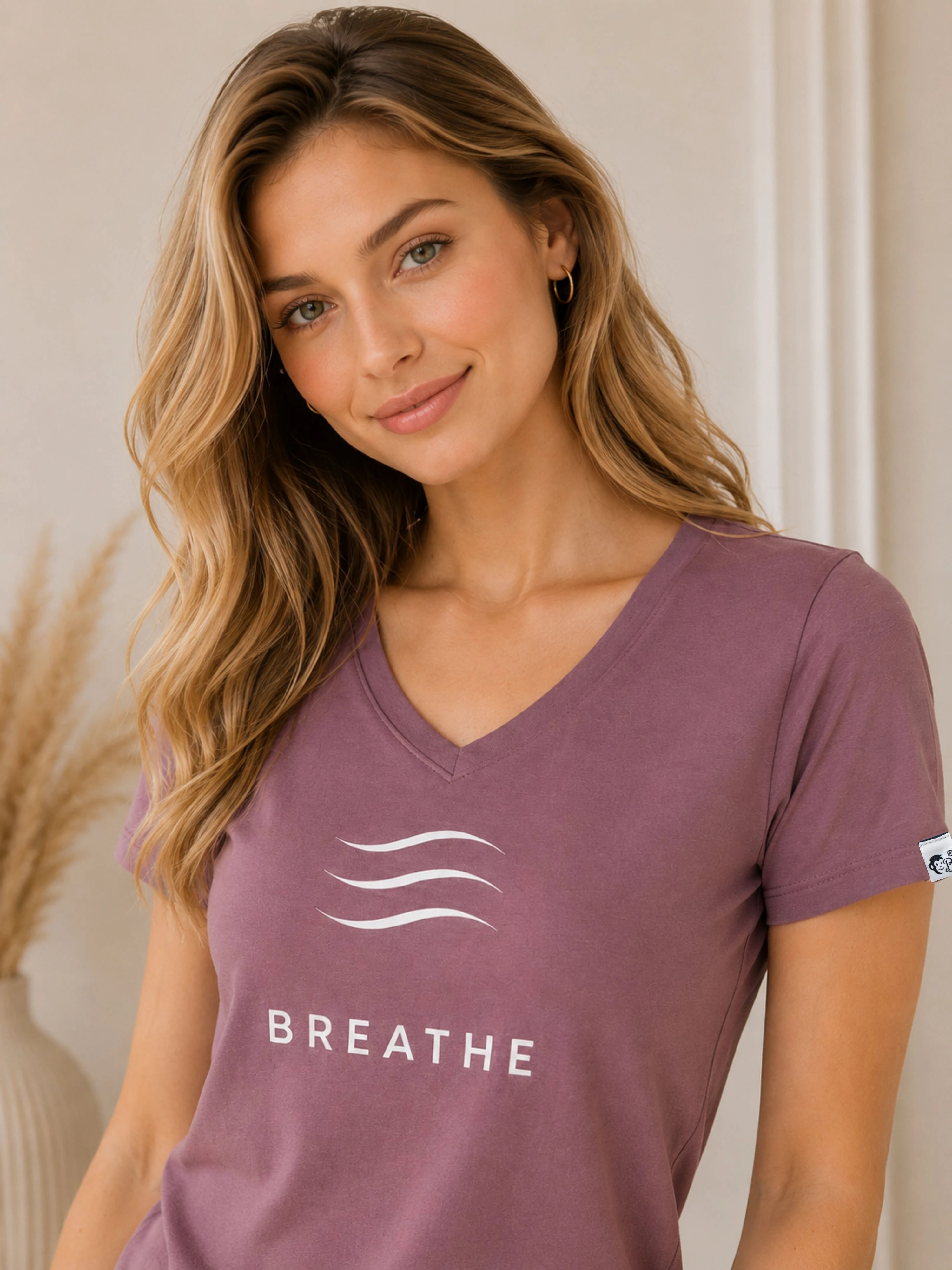 Yoga Instructor | BREATHE | Regular Fit T-shirt For Women
