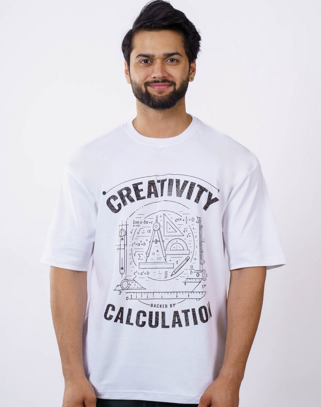 Architect | Creativity backed by calculation | Oversized fit Tshirt