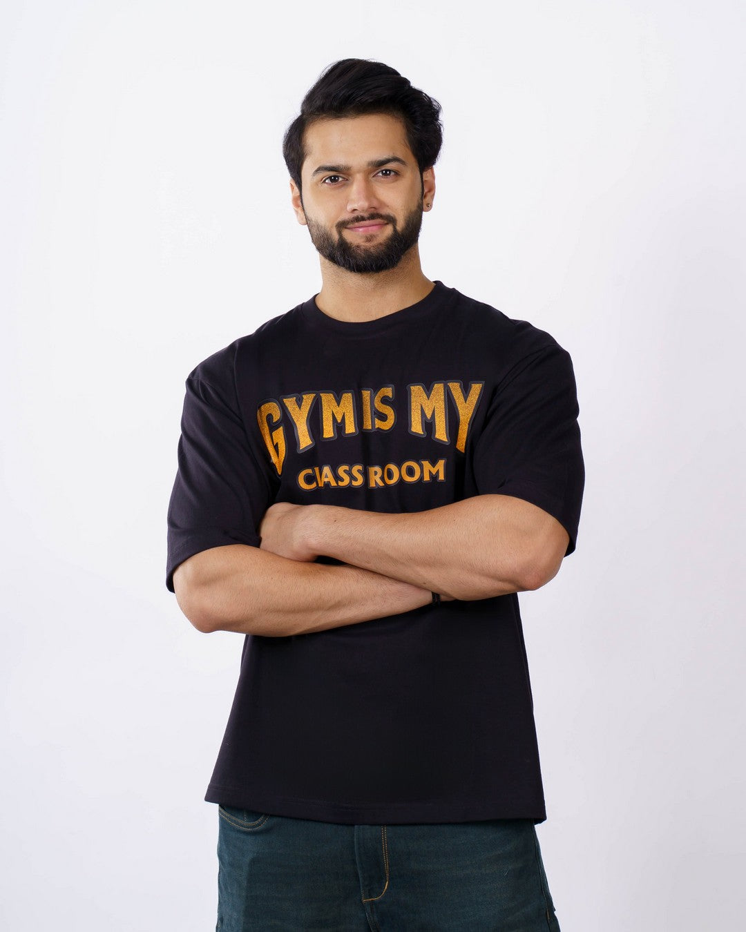 Fitness Trainers | Gym is my classroom. You're my subject | Oversized fit Tshirt