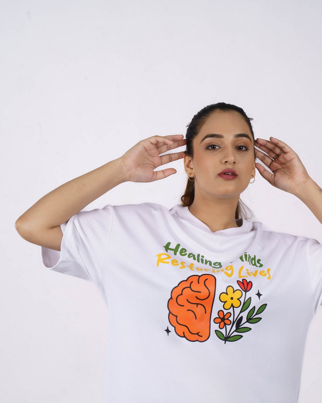 Psychiatrist  | Healing Minds. Restoring Lives. | Oversized fit Tshirt