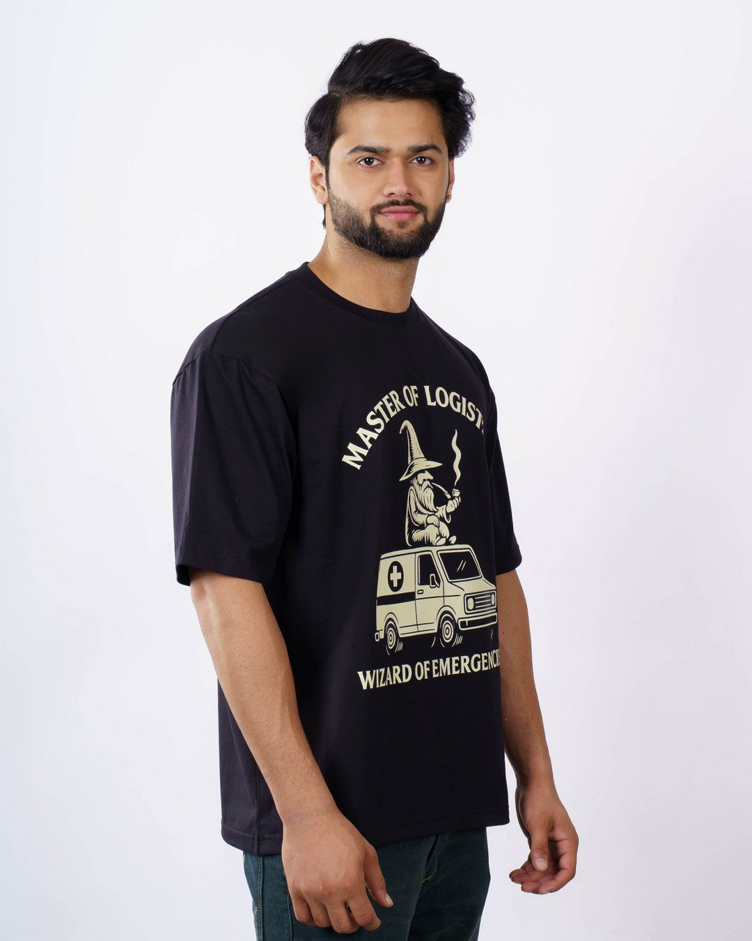  Hospital Administrator Oversized fit Tshirt For Men 2