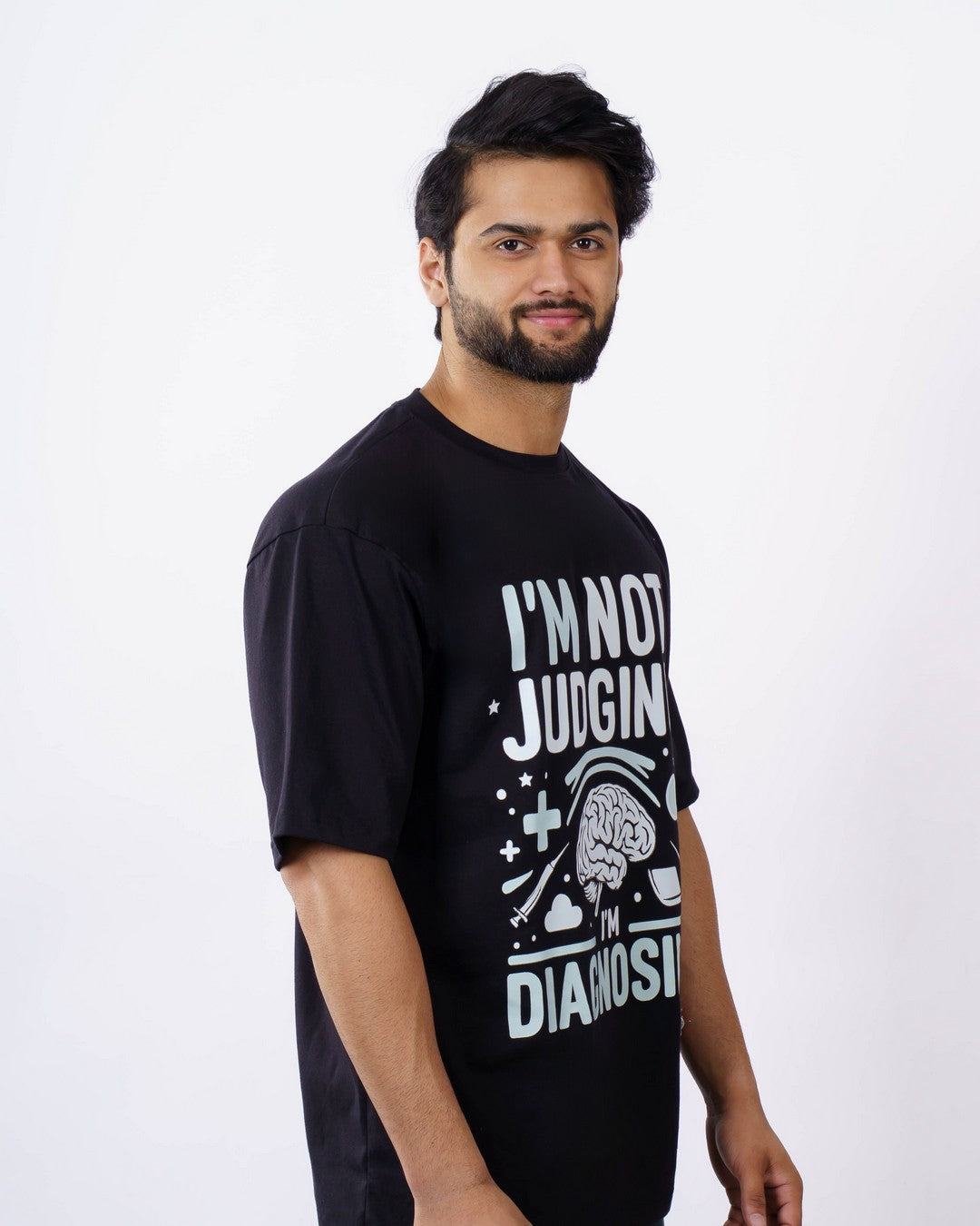 Psychiatrist  | I’m Not Judging… I’m Diagnosing | Oversized fit Tshirt