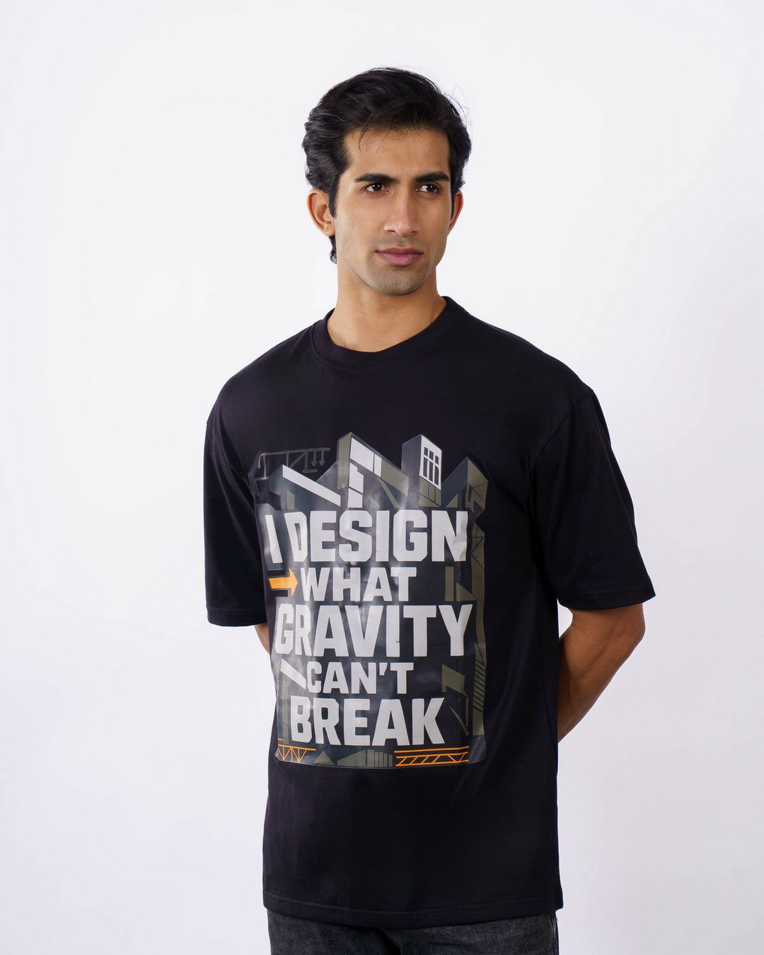 Structural Engineer | I design what gravity can’t break | Oversized fit Tshirt