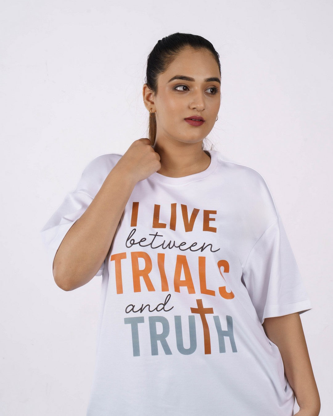 Medical Researcher | I live between trials and truths | Oversized fit Tshirt