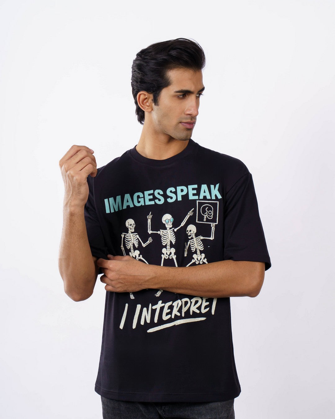 Radiologist | Images Speak. I Interpret. | Oversized fit Tshirt
