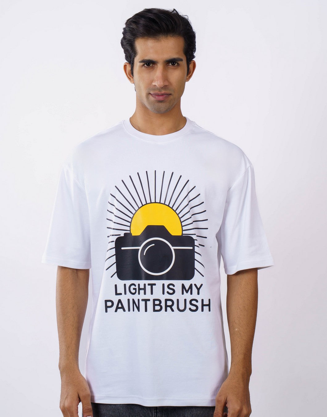 Photographer | Light is My Paintbrush | Oversized fit Tshirt