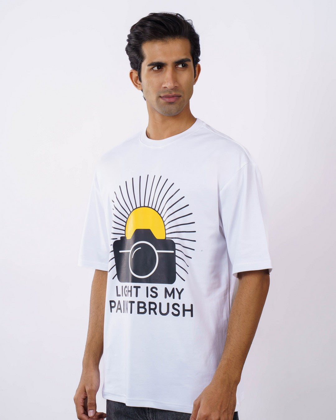 Photographer | Light is My Paintbrush | Oversized fit Tshirt