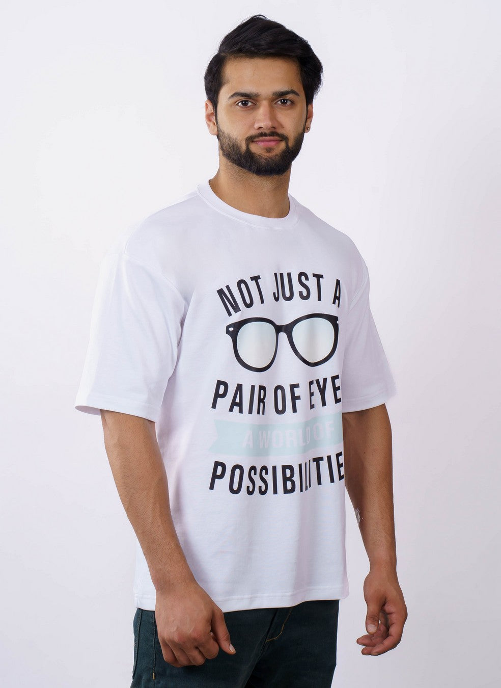 Opthalmologist | Not Just a Pair of Eyes - A World of Possibilities | Oversized fit Tshirt